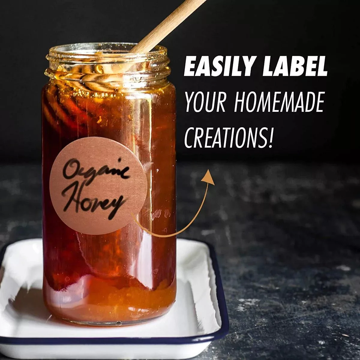 Dissolvable Kraft Paper Canning Stickers - Image 4