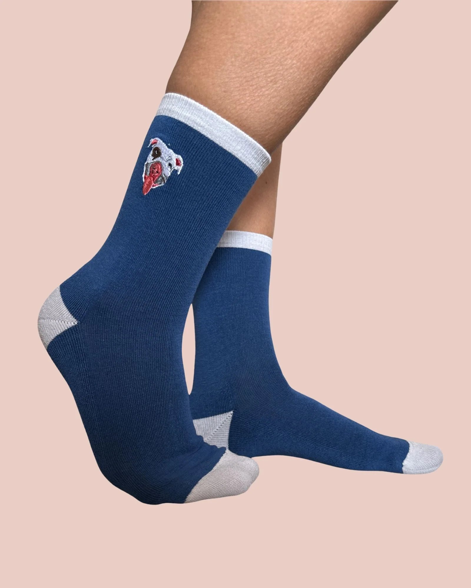 Doggie Sock Pack5 Blue - Image 3