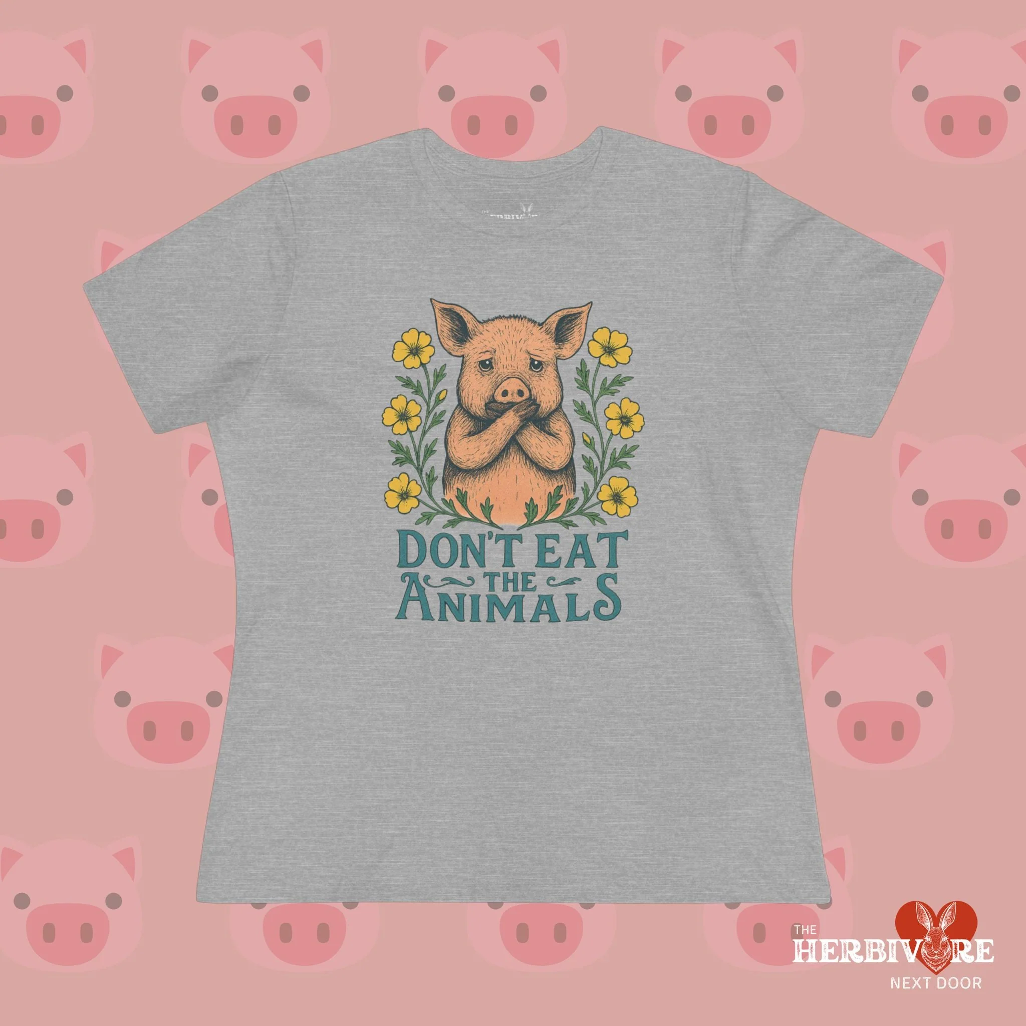 Don't Eat the Animals - Women's Style B&C 6400 - Image 3