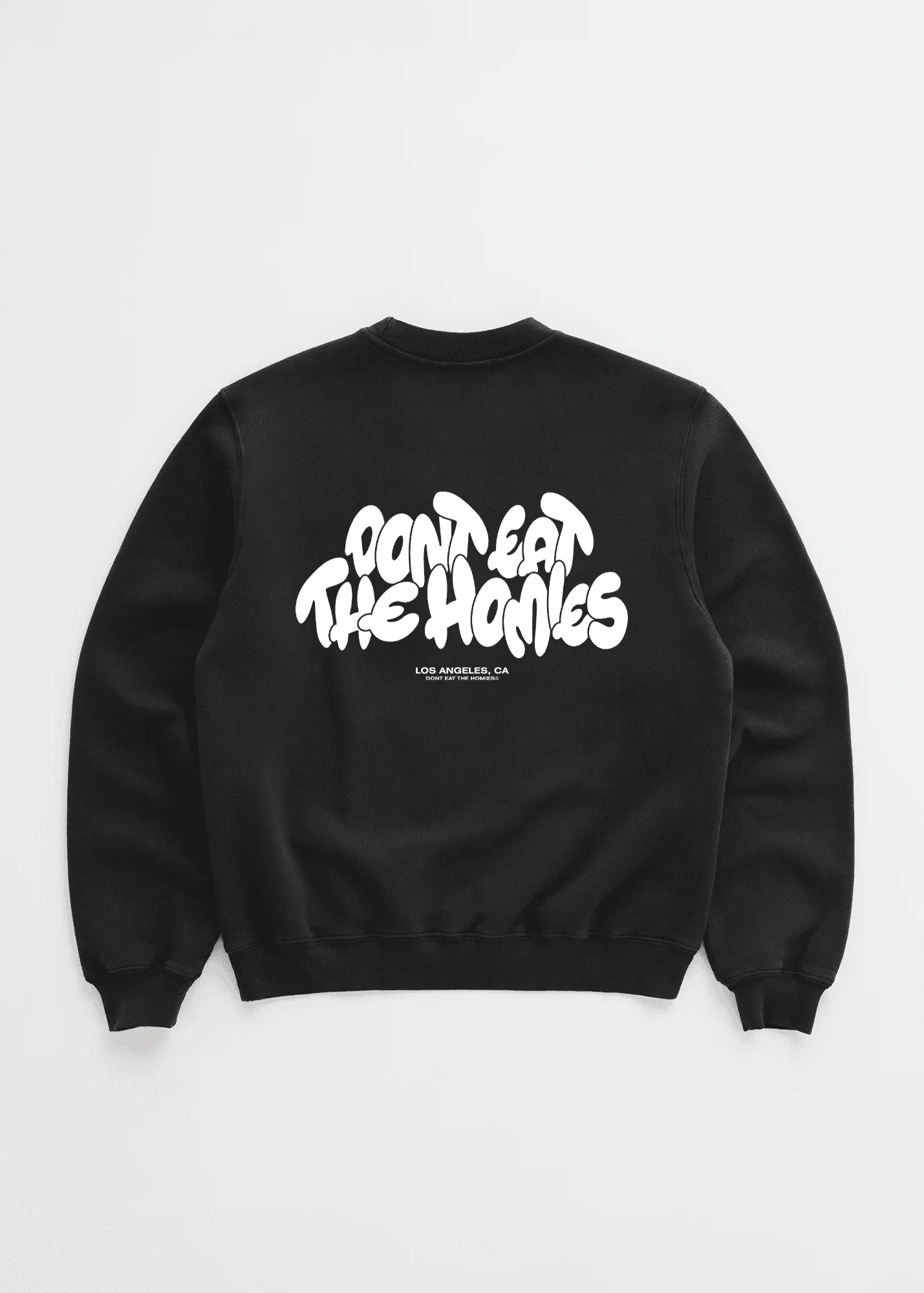 DONT EAT THE HOMIES BUBBLE CREWNECK - Image 2