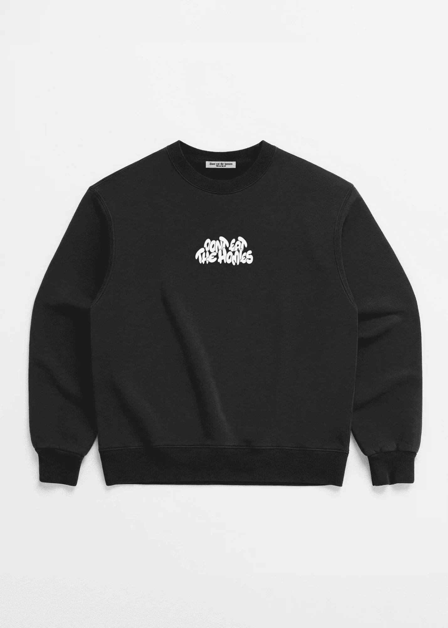 DONT EAT THE HOMIES BUBBLE CREWNECK - Image 4