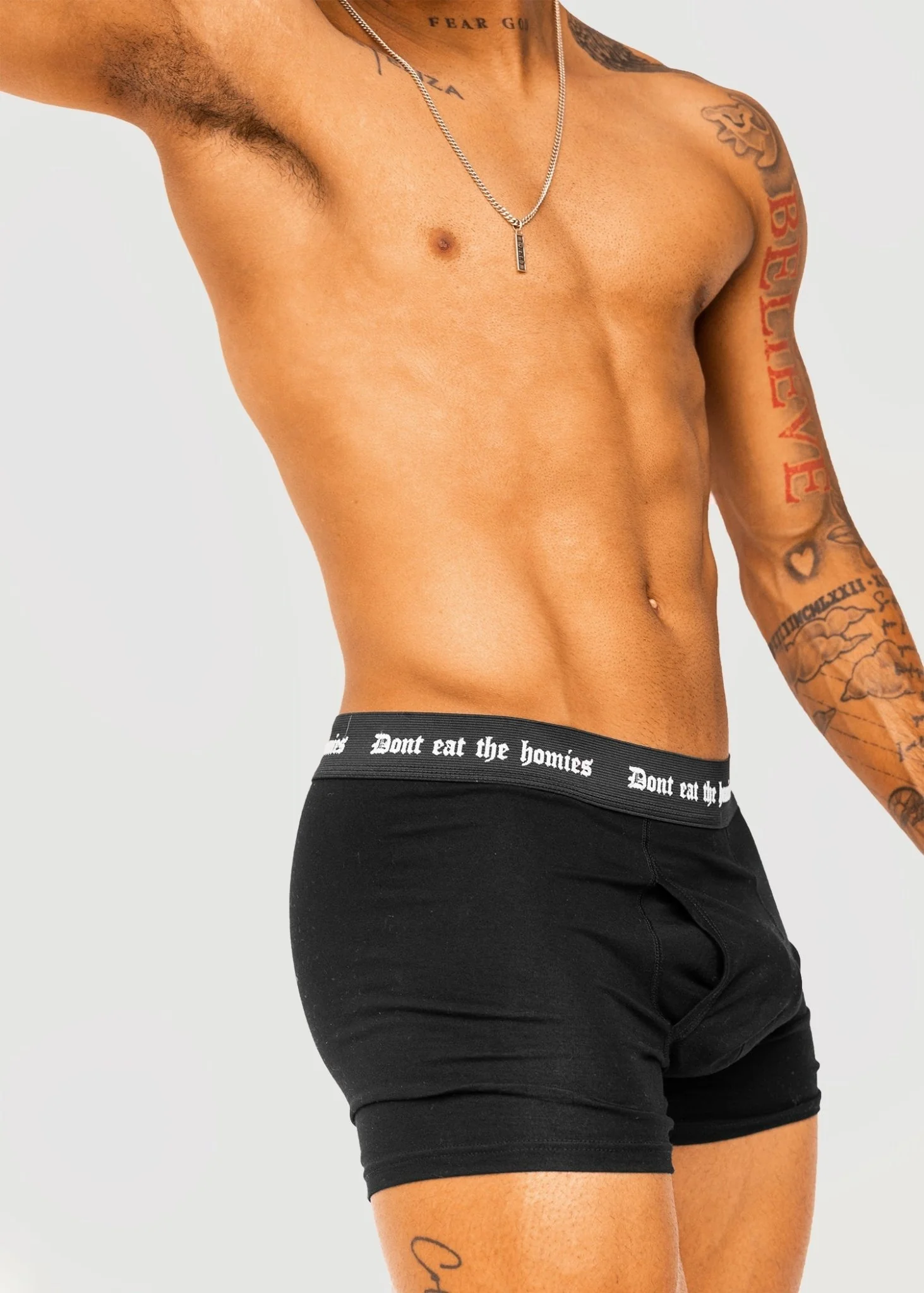 DONT EAT THE HOMIES CLASSIC BOXER BRIEF - Image 2