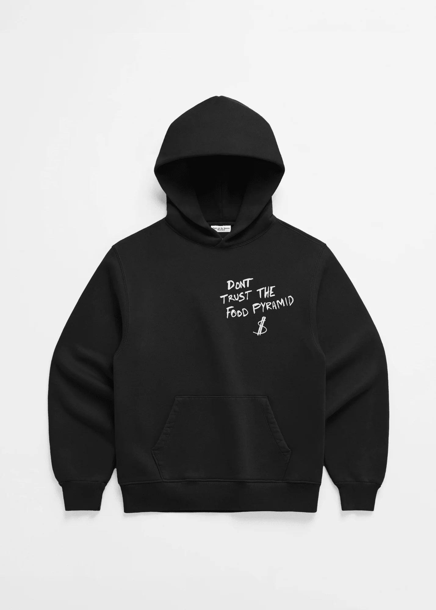 DONT TRUST THE FOOD PYRAMID HOODIE - Image 2