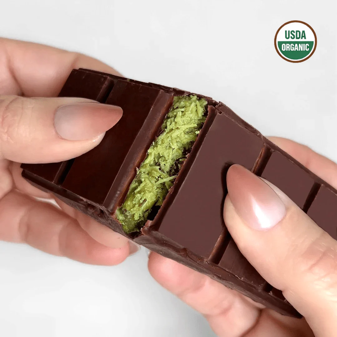 Dubai Chocolate knafeh Pistachio Chocolate Bar. 2.3oz/90g - Image 4