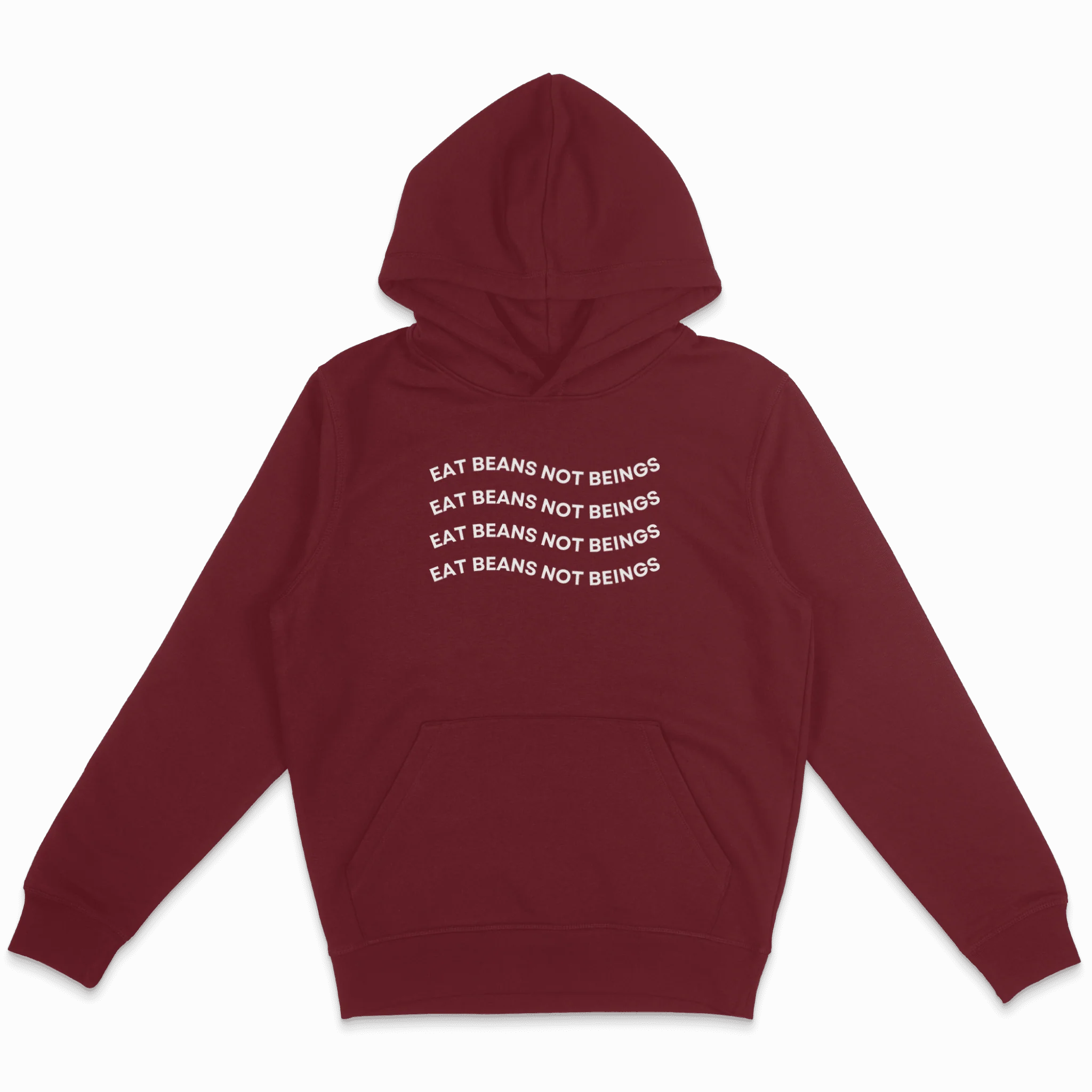 Eat Beans Not Beings Hoodie