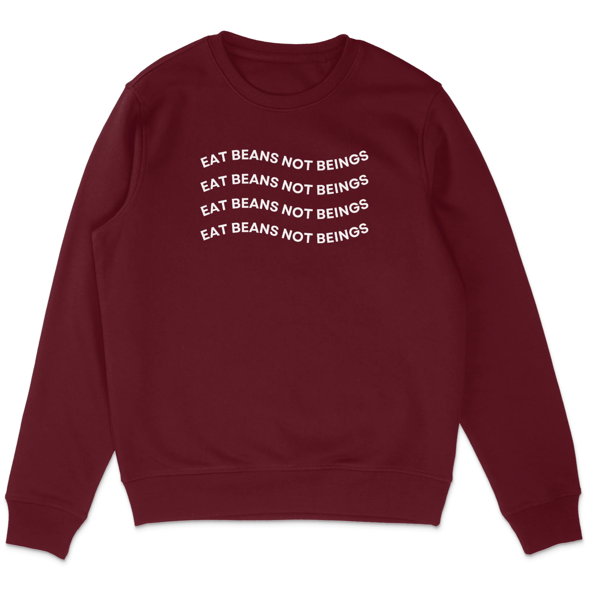 Eat Beans Not Beings Sweatshirt - Image 3