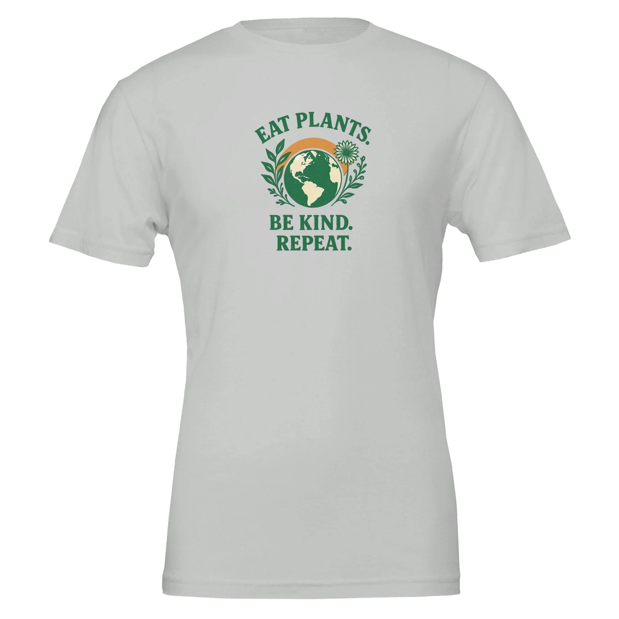 Eat Plants, Be Kind, Repeat - Eco Friendly TShirt - Image 6
