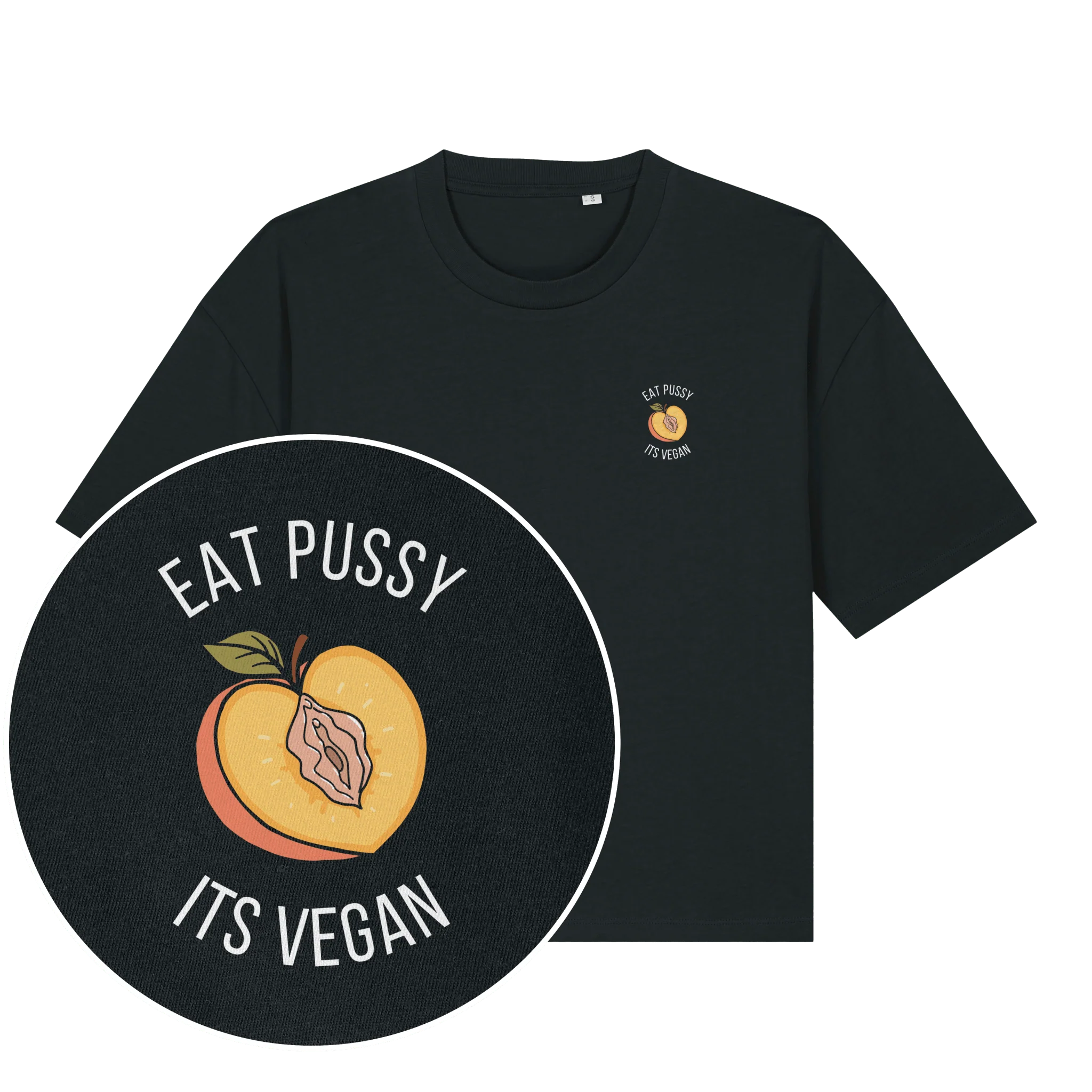 Eat Pussy It's Vegan Women's Boxy T-Shirt