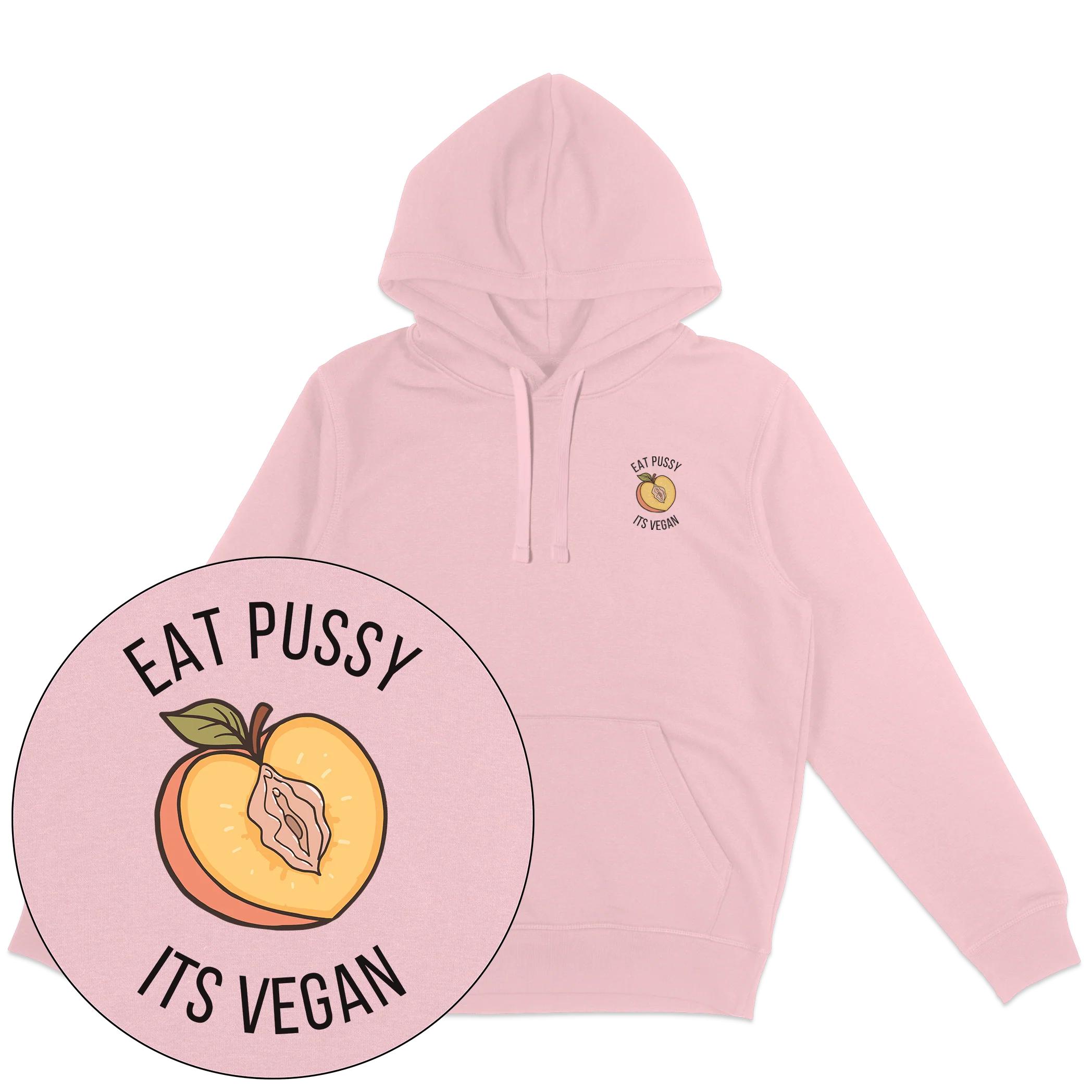 Eat Pussy It's Vegan Hoodie - Image 5