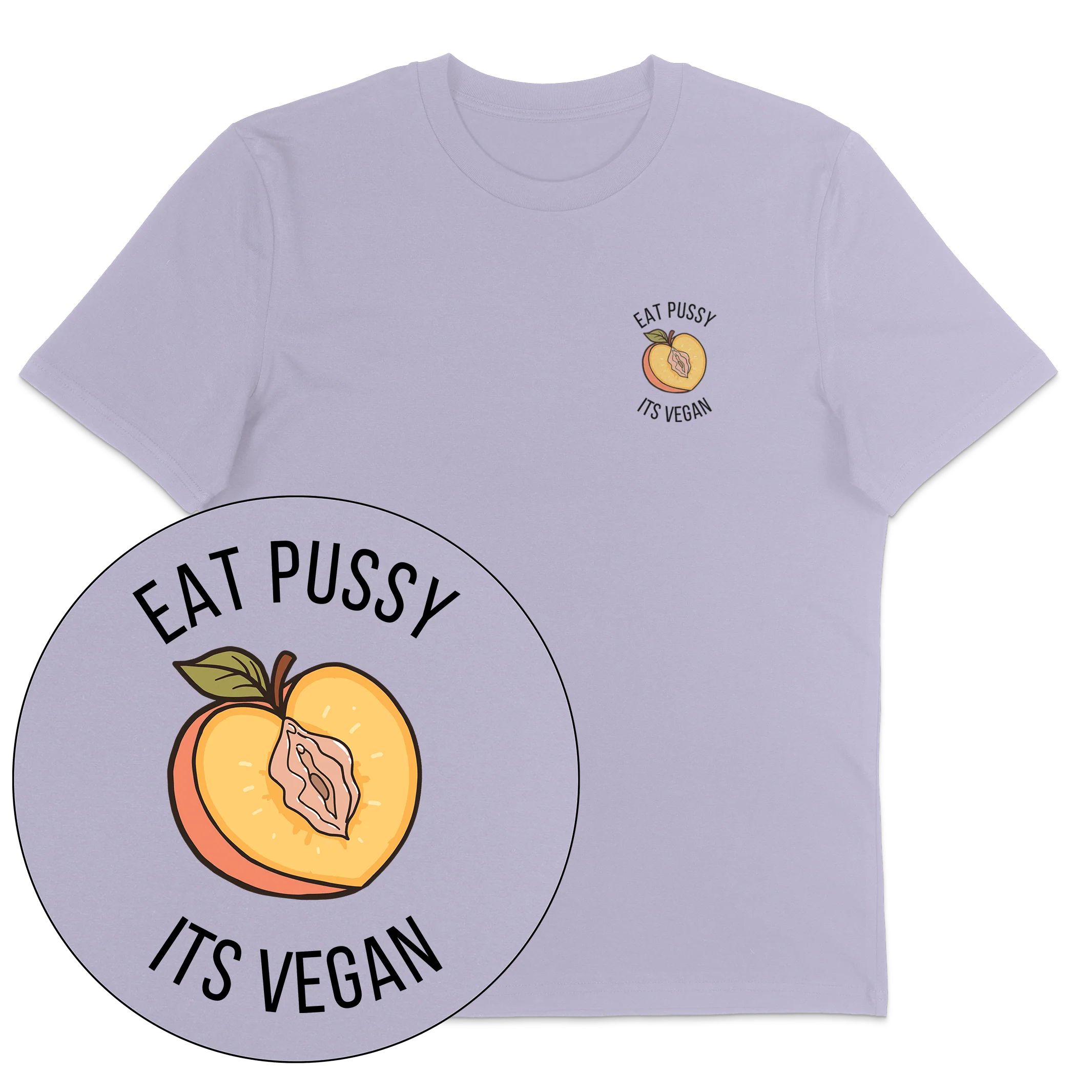 Eat Pussy It's Vegan T-Shirt - Image 5
