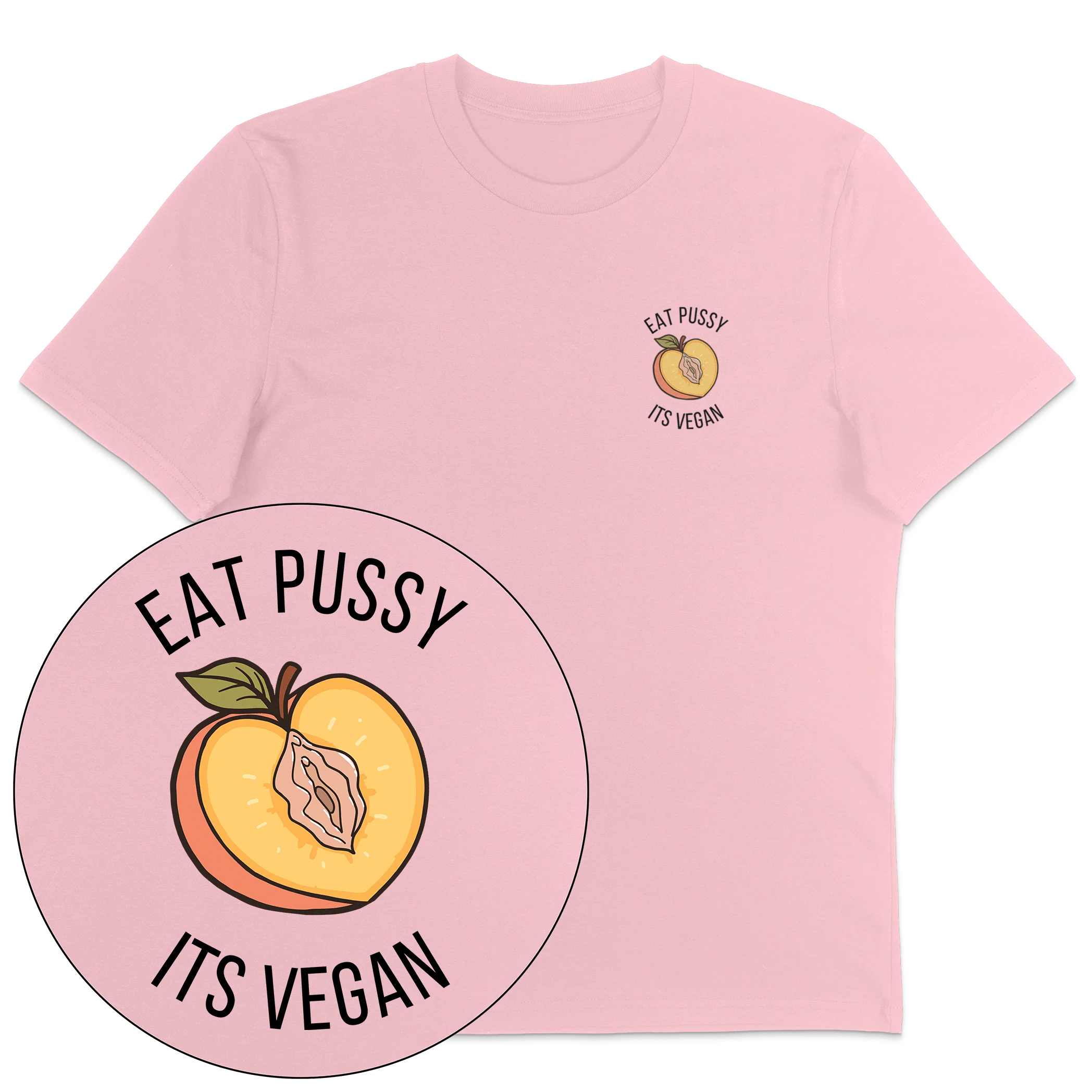 Eat Pussy It's Vegan T-Shirt - Image 6
