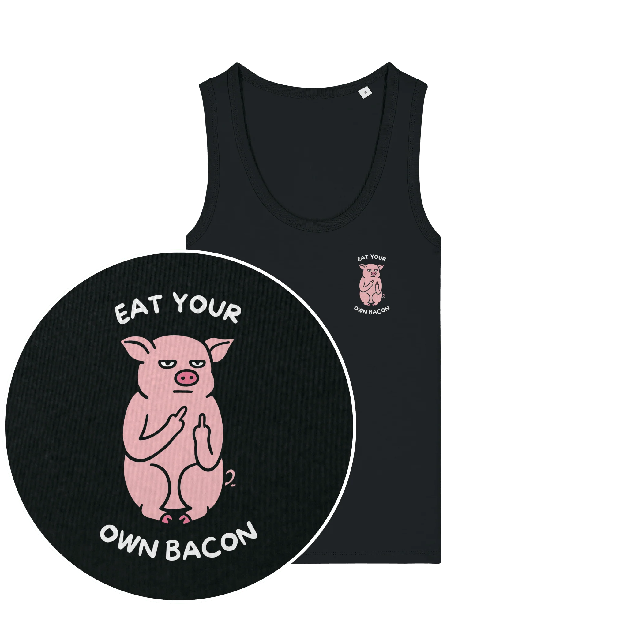 Eat Your Own Bacon Women's Tank Top - Image 4