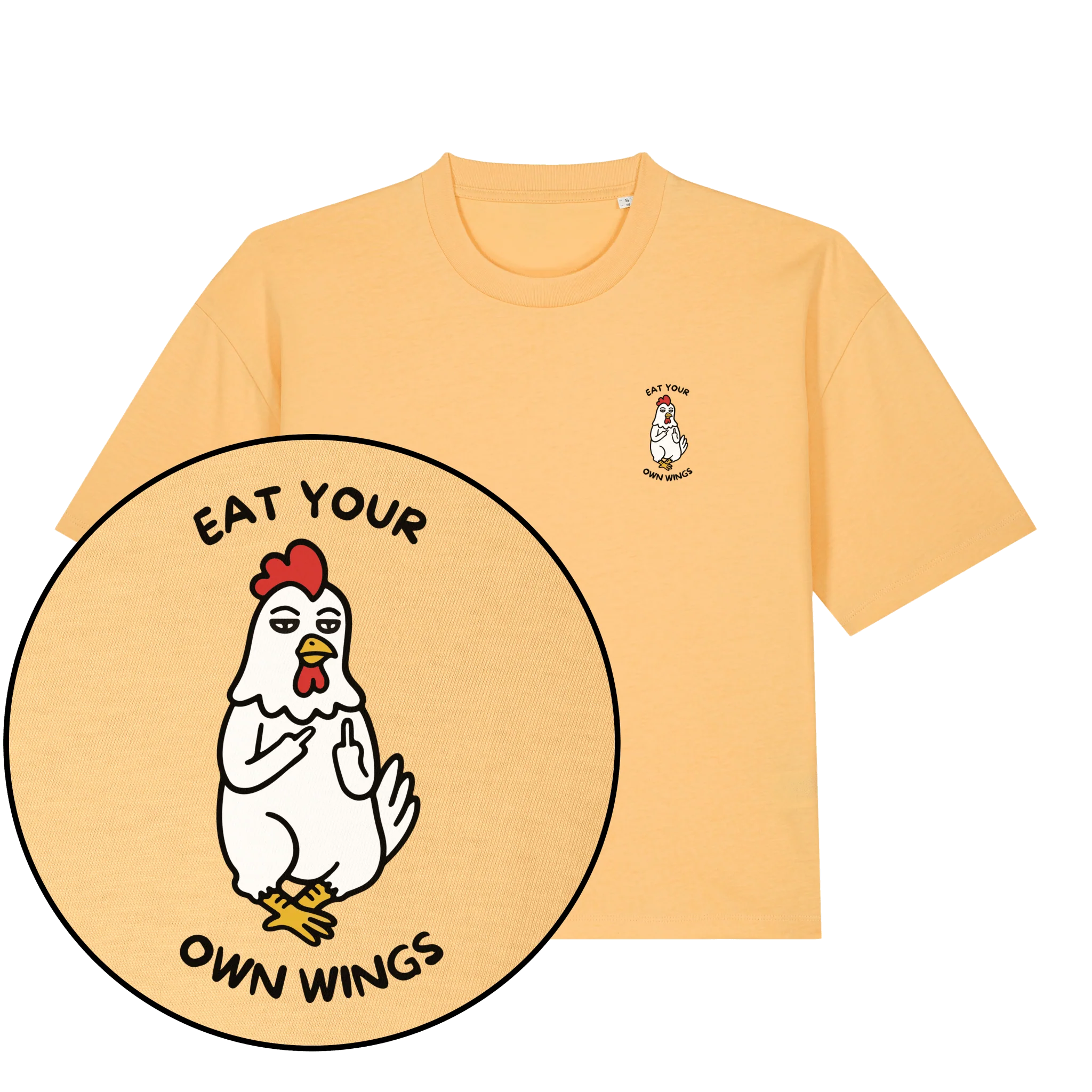 Eat Your Own Wings Women's Boxy T-Shirt