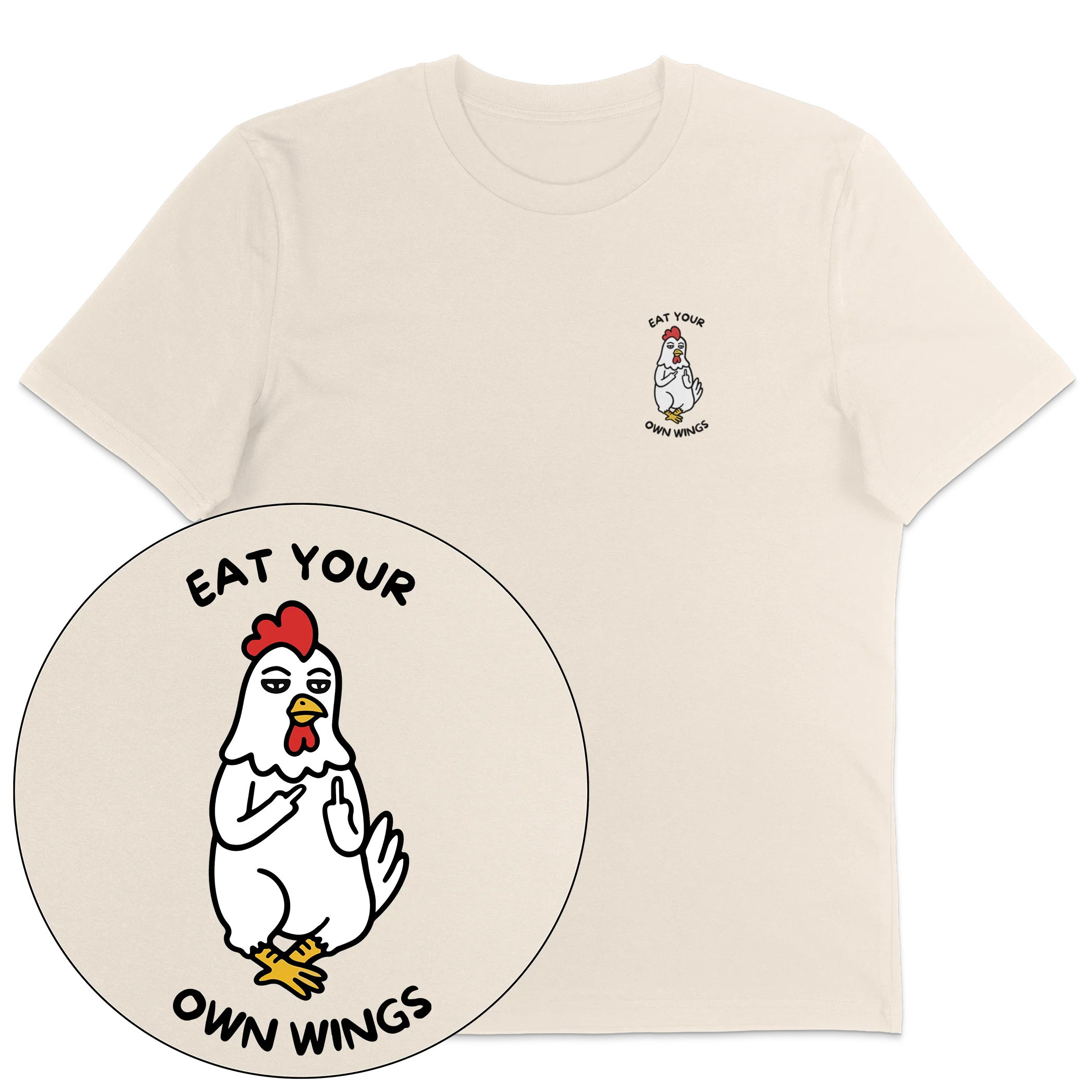 Eat Your Own Wings T-Shirt - Image 3