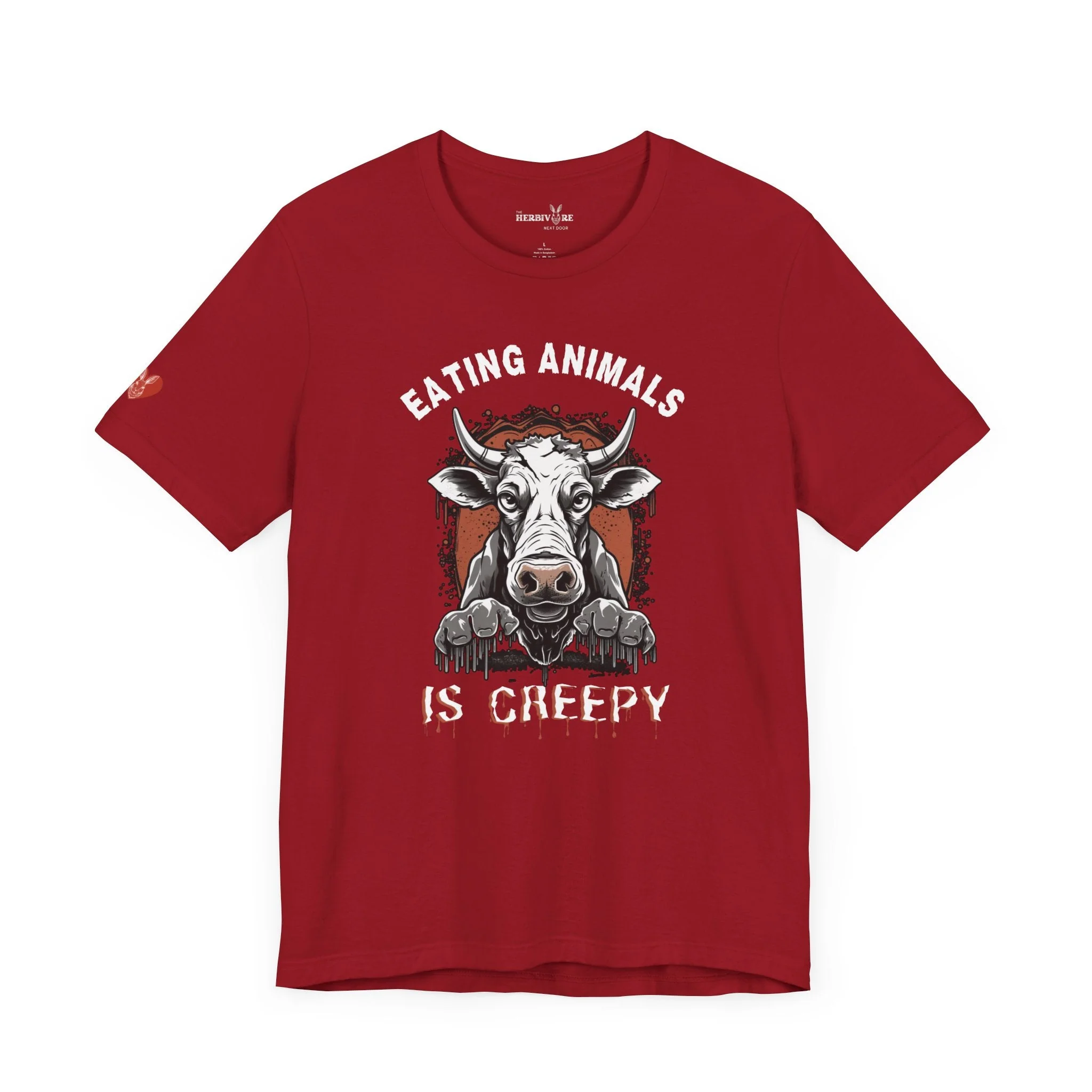 Eating Animals is Creepy T-Shirt - Image 12