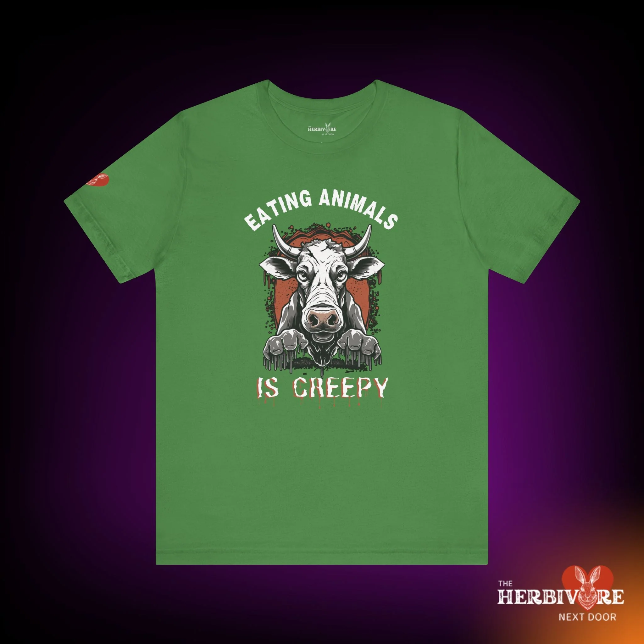 Eating Animals is Creepy T-Shirt - Image 6