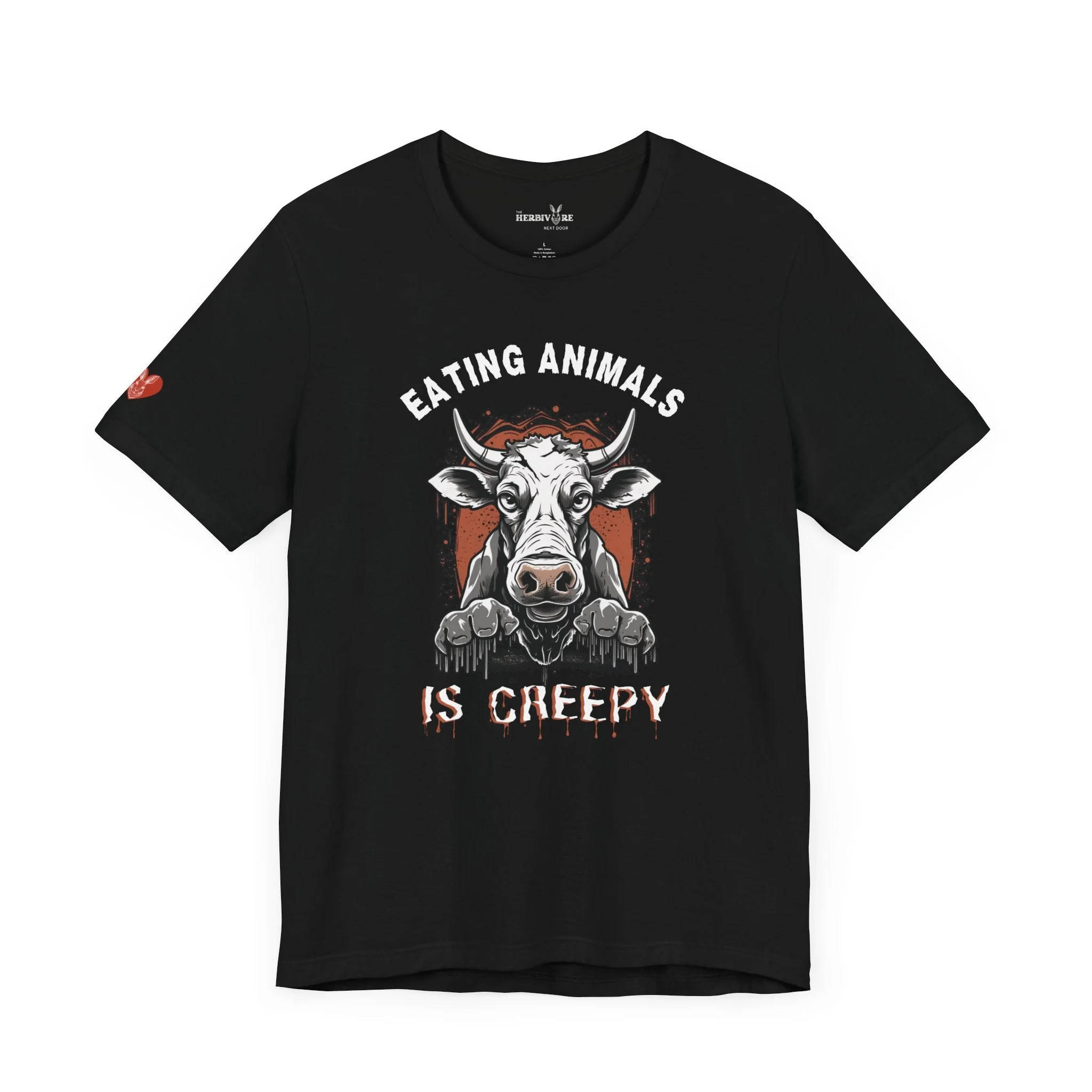 Eating Animals is Creepy T-Shirt - Image 9