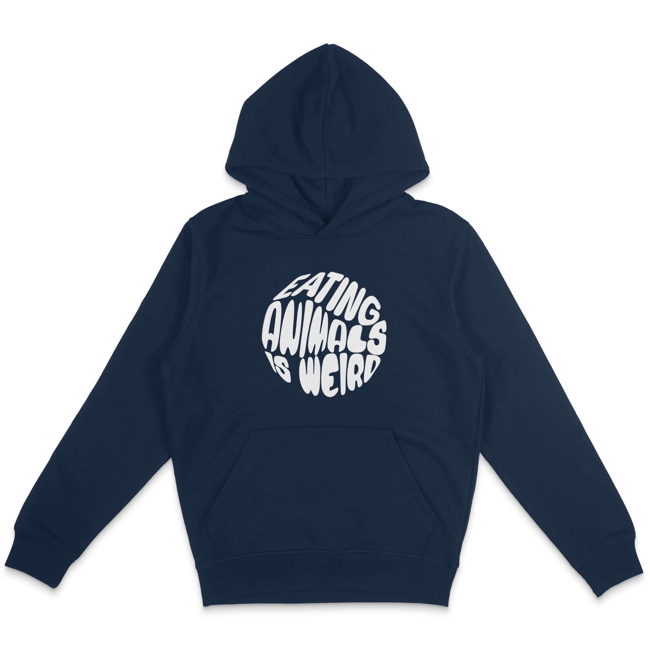 Eating Animals Is Weird Hoodie - Image 3