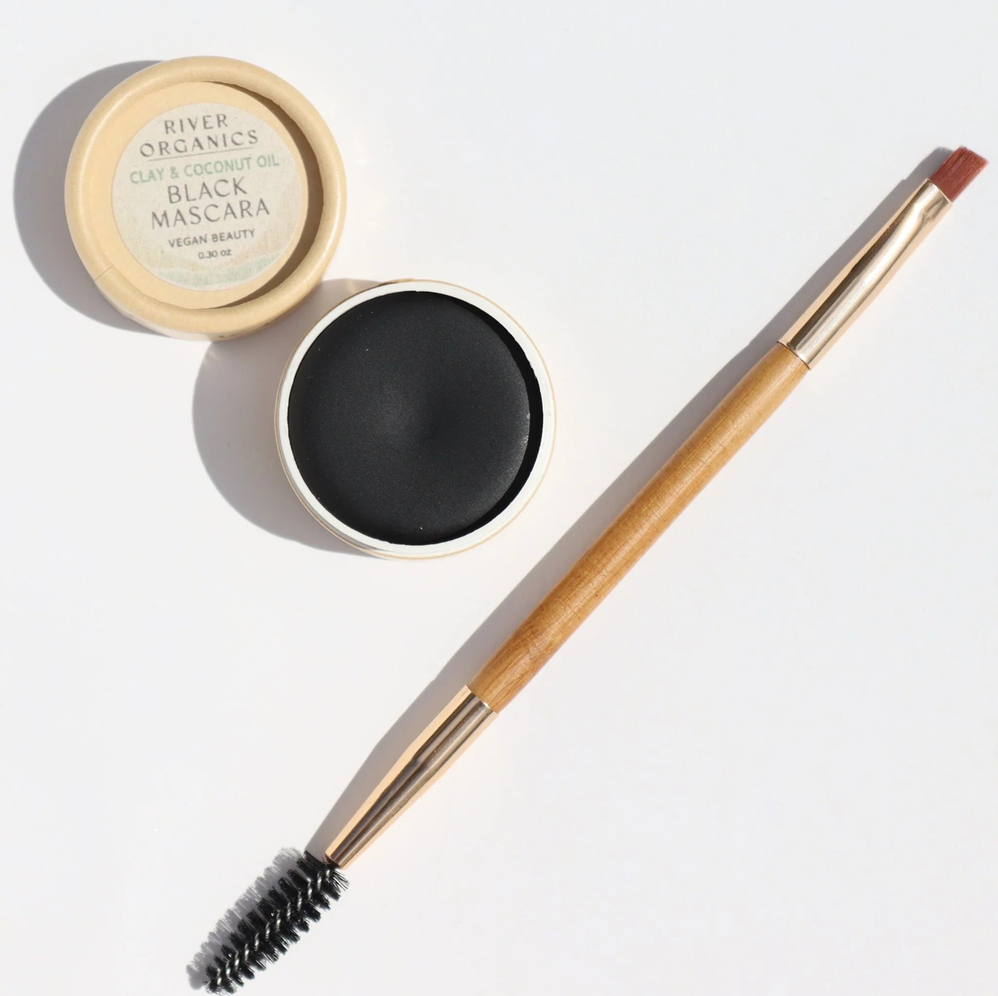 Eco-Friendly Double-Sided Bare Wood Brow & Mascara Brush - Image 5