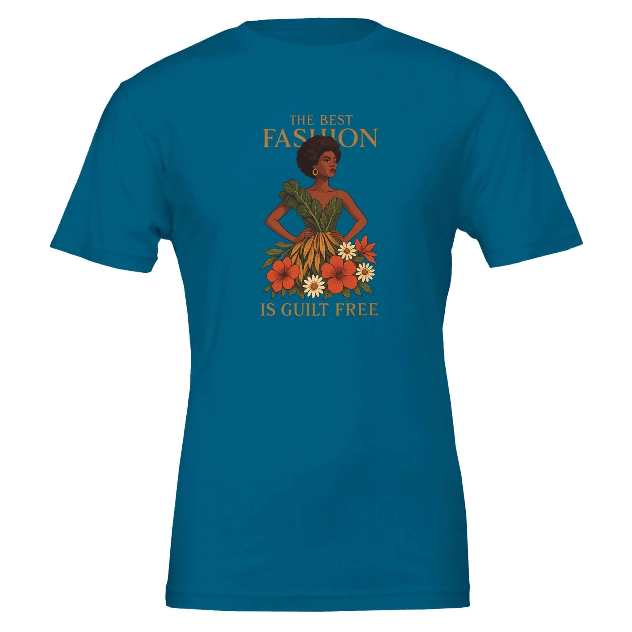 Eco Friendly Premium Tshirt | Guilt Free Fashion (Dark Colors) - Image 4