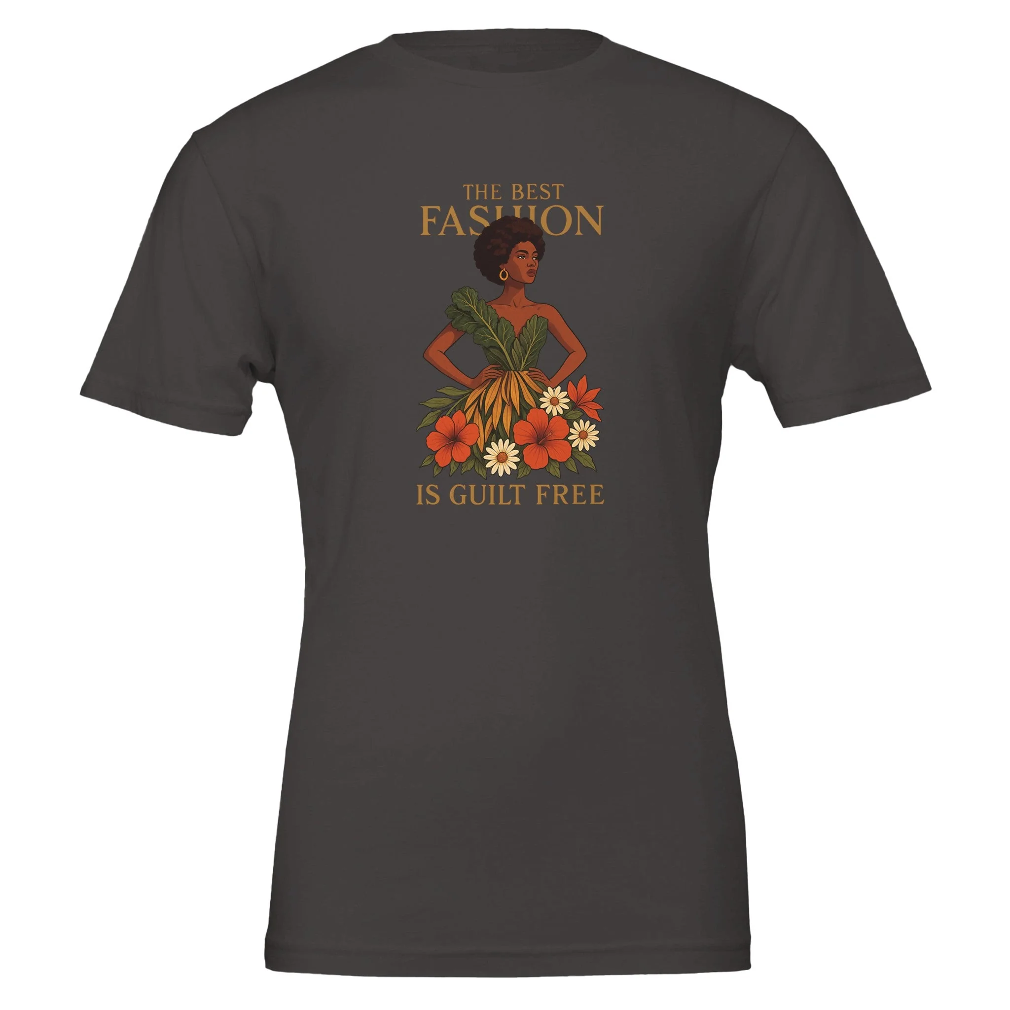 Eco Friendly Premium Tshirt | Guilt Free Fashion (Dark Colors) - Image 5