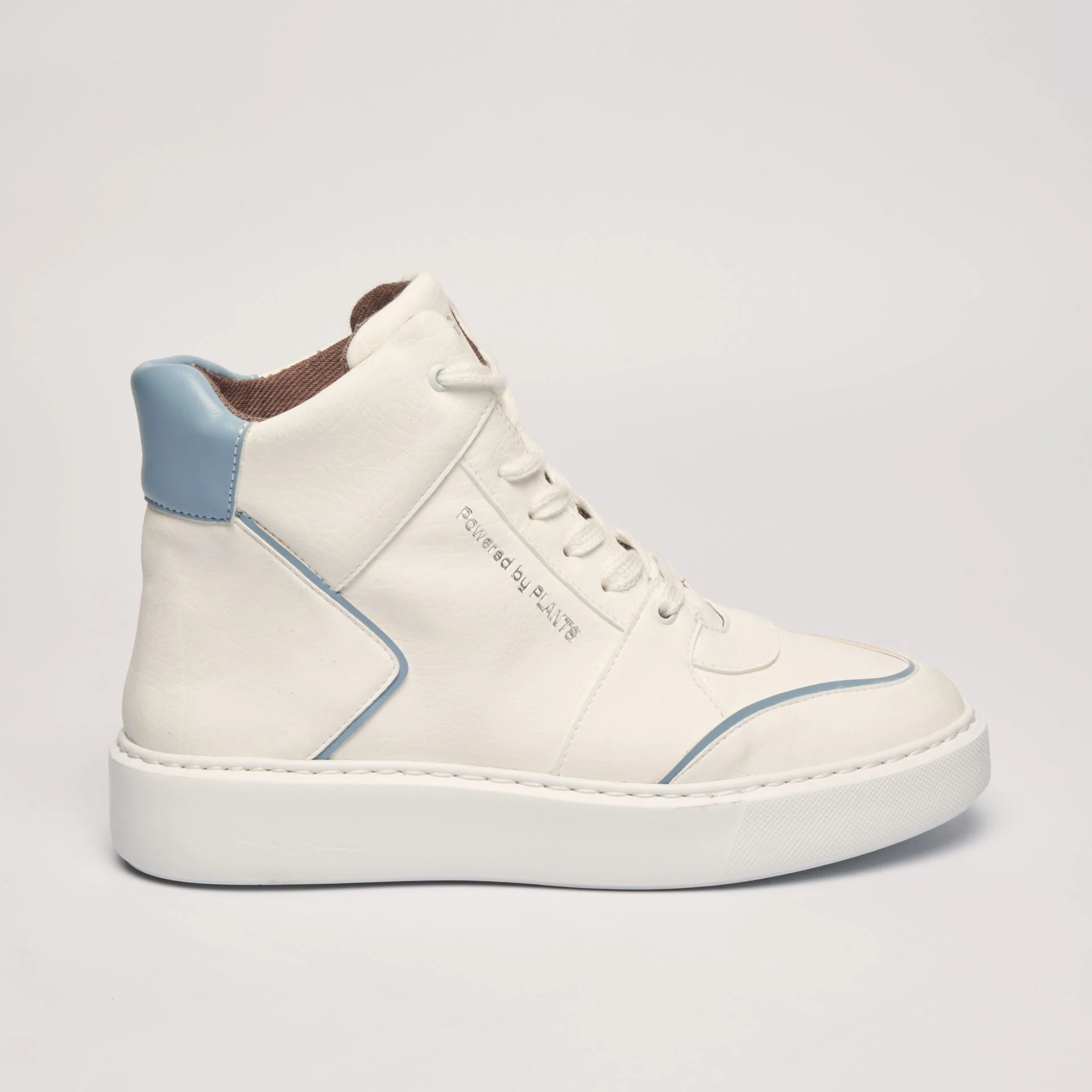 EMI plant-based sneakers – white & blue - Image 7