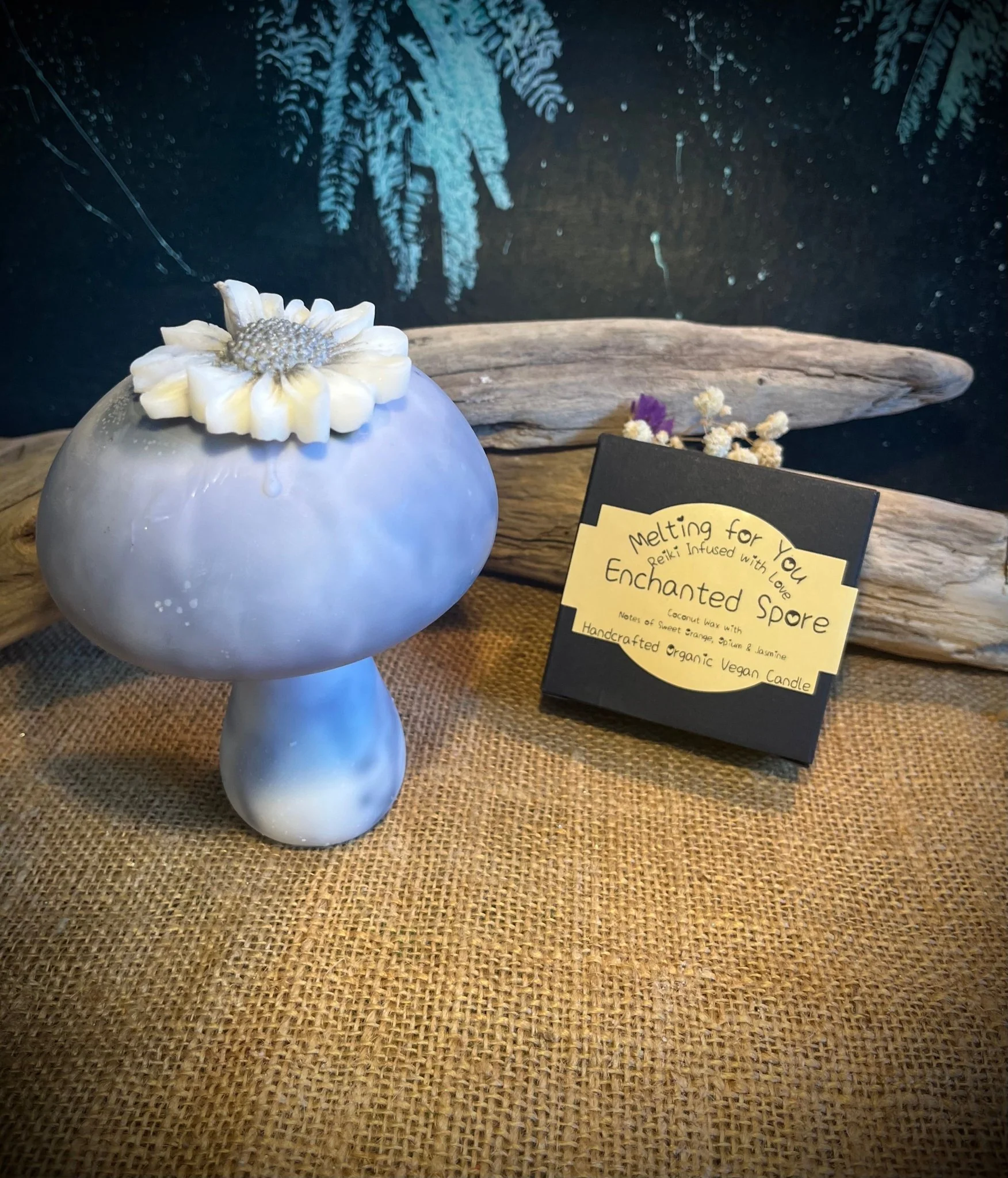 Enchanted Spore Organic Candle