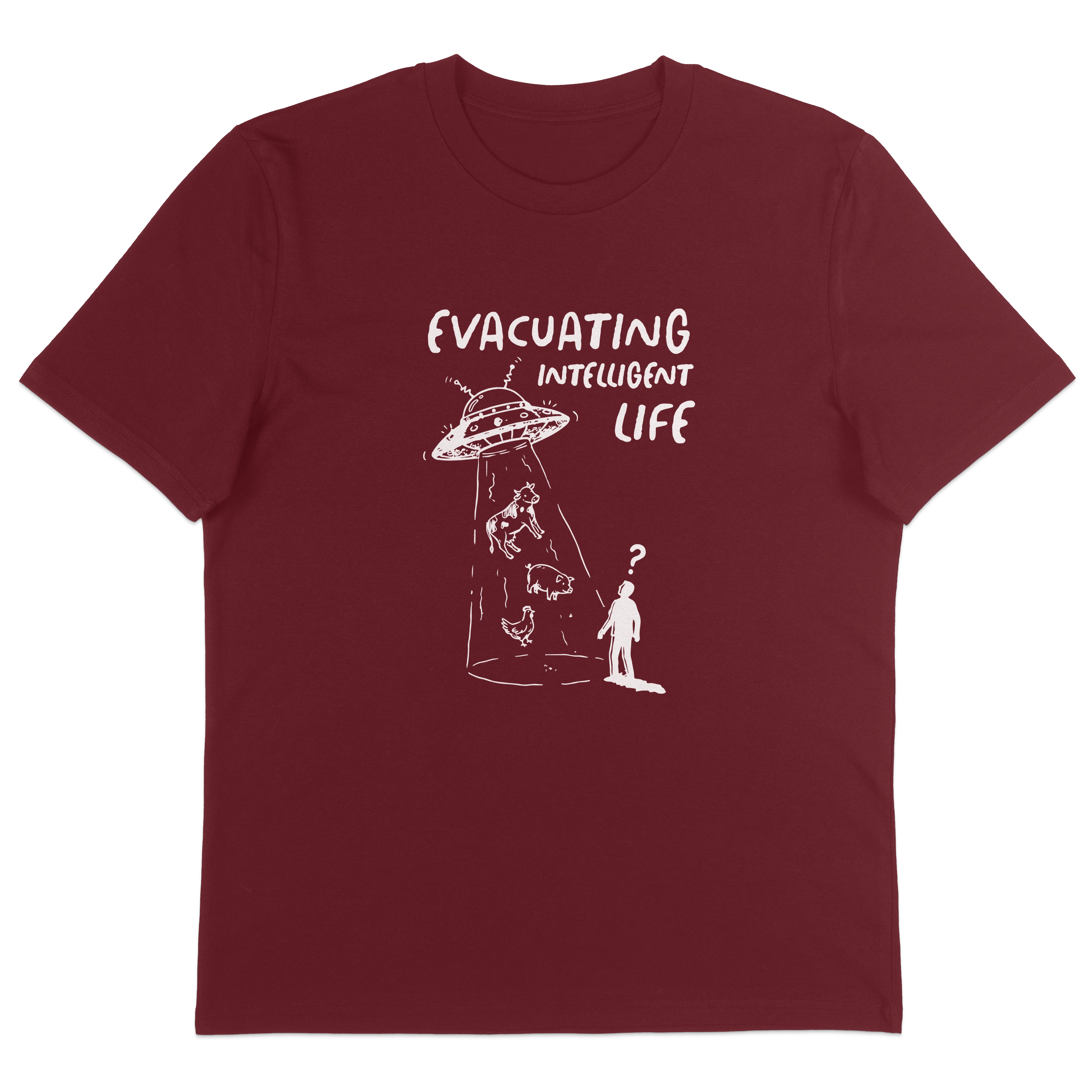 Evacuating Intelligent Life T-Shirt - Image 3