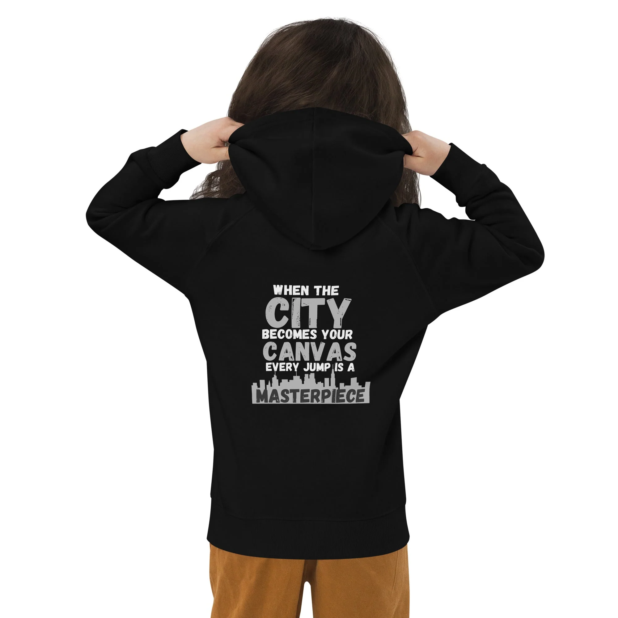 Every Jump Is A Masterpiece Unisex Kids Hoodie - Image 3