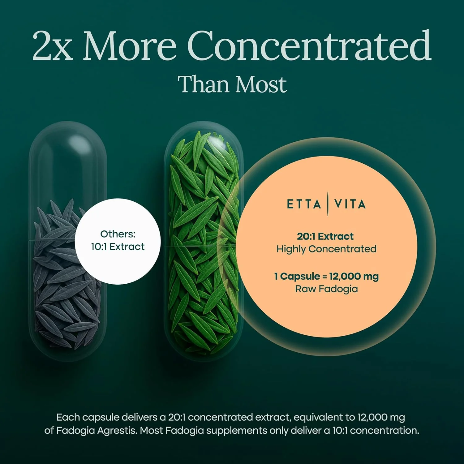 Organic Fadogia Agrestis 600mg for Natural Test Support - Image 3
