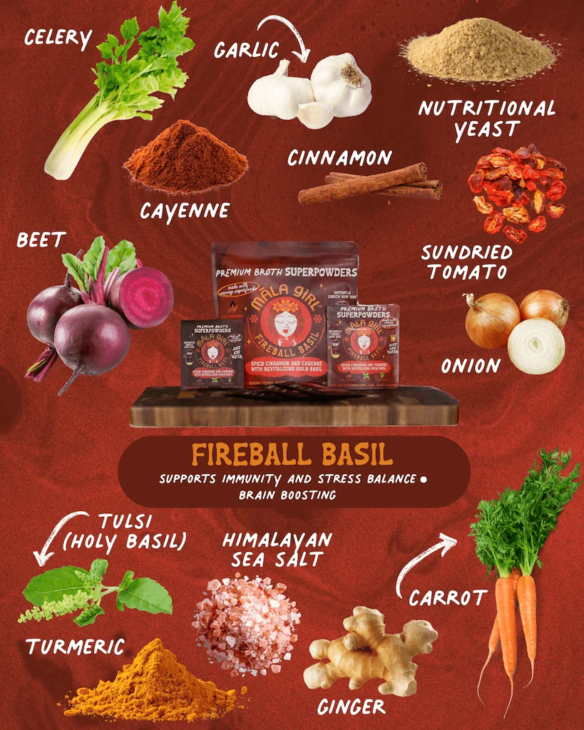 Fireball Basil Superfood Broth Powder - Image 3