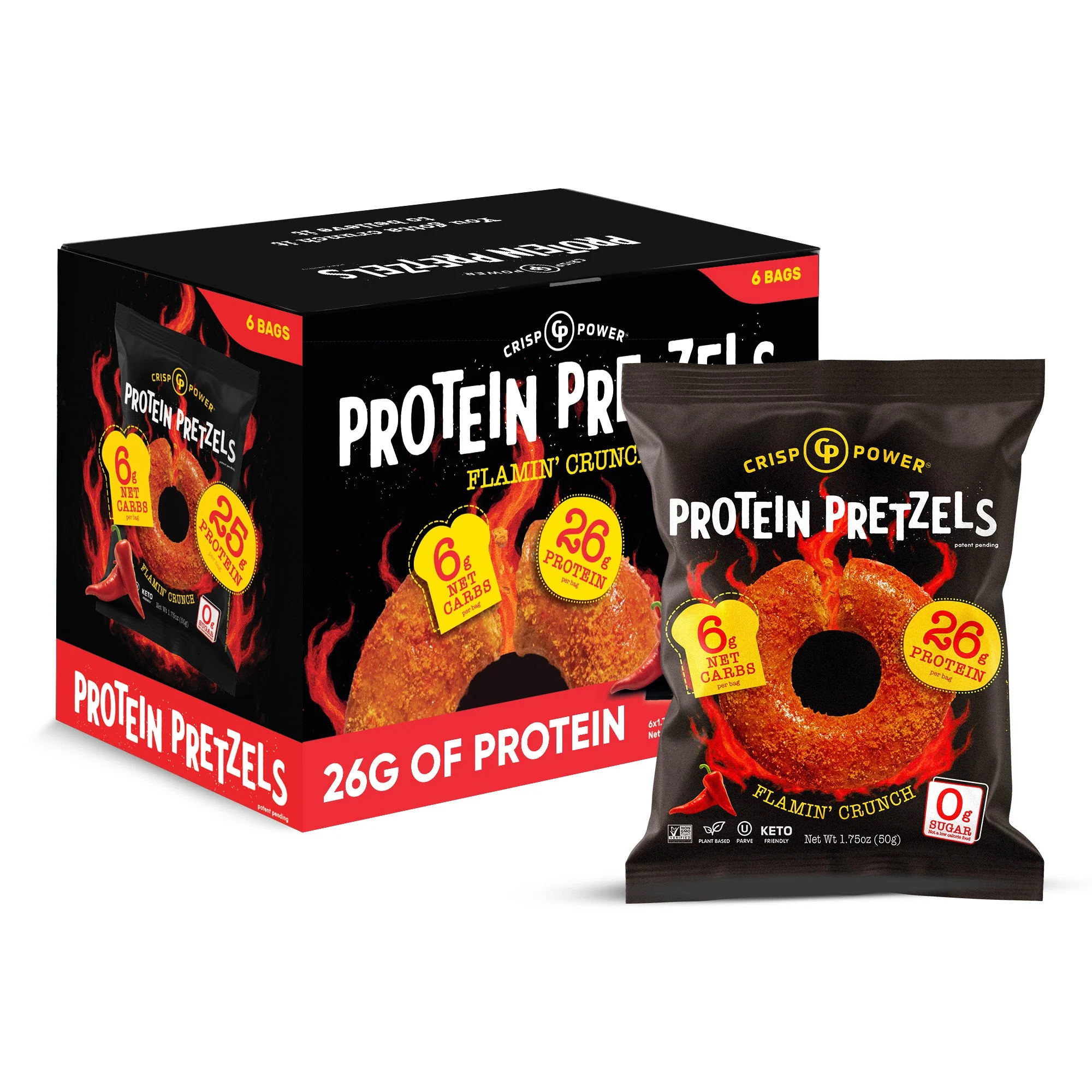 Flamin' Crunch - Protein Pretzels - Image 5