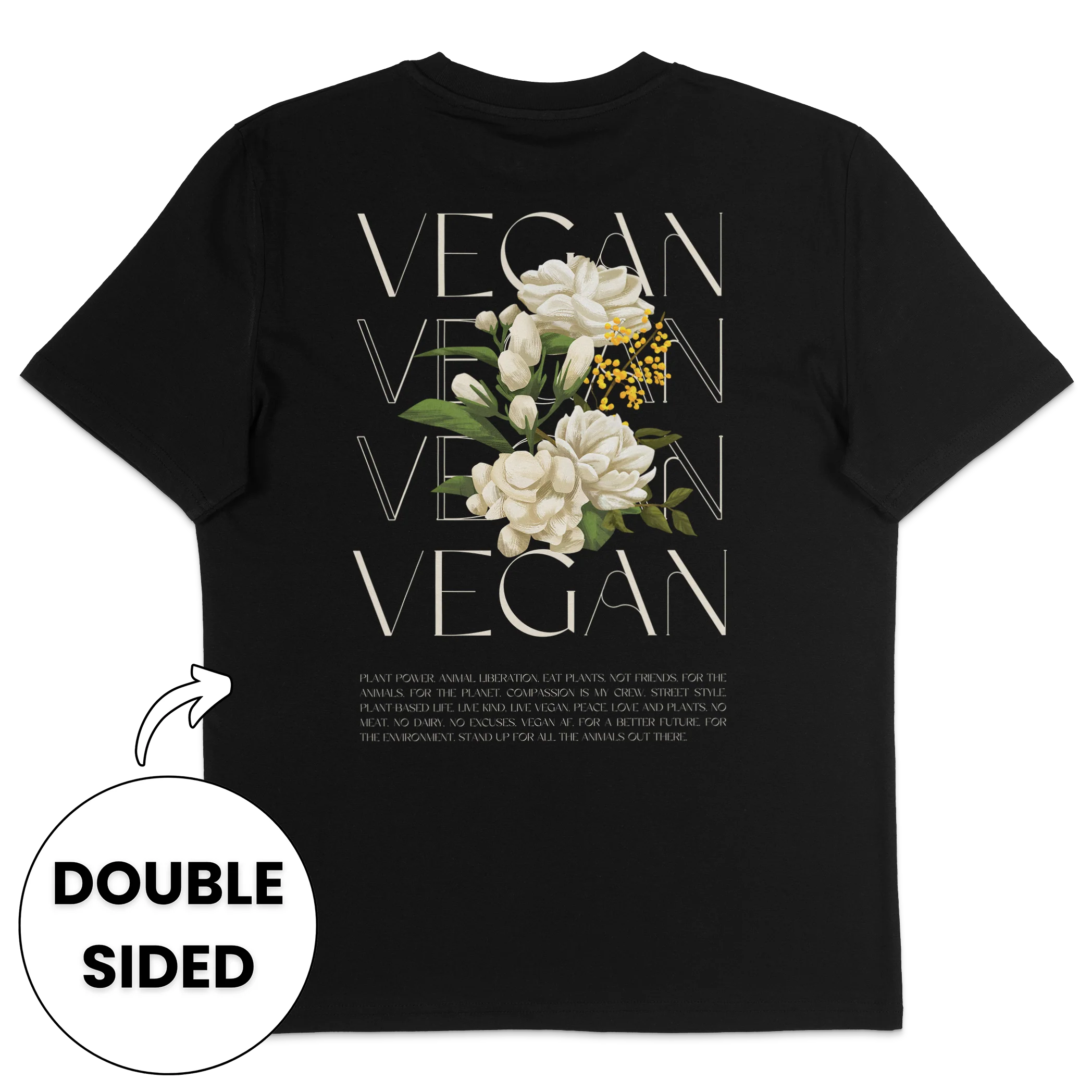 Flower Streetwear T-Shirt - Image 2