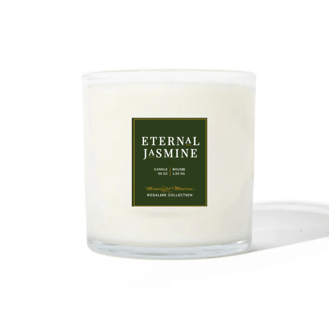 Forever Eternal Jasmine Natural Candle 55oz Rosaline Collection - Image 2
