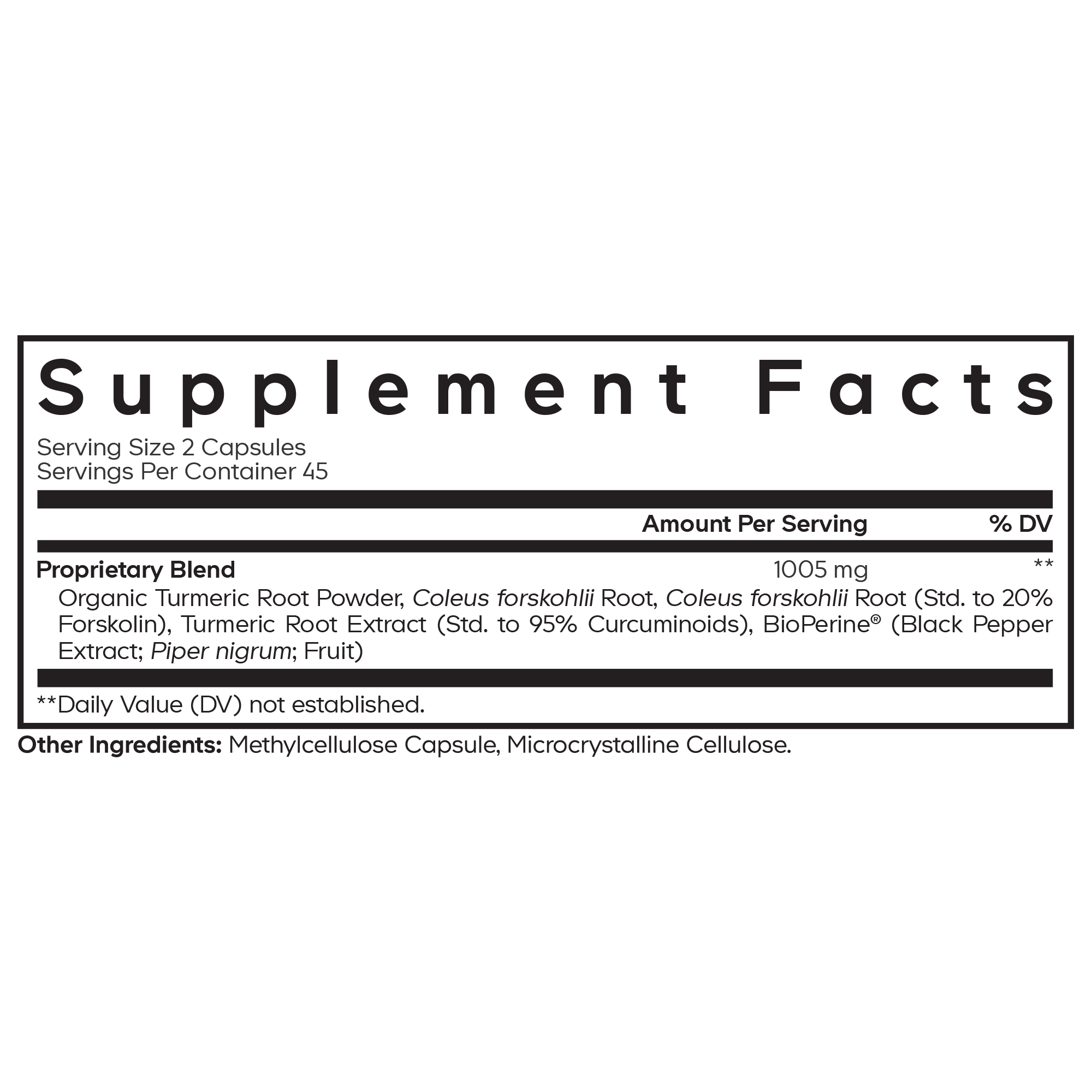 Forskolin Turmeric - Image 5