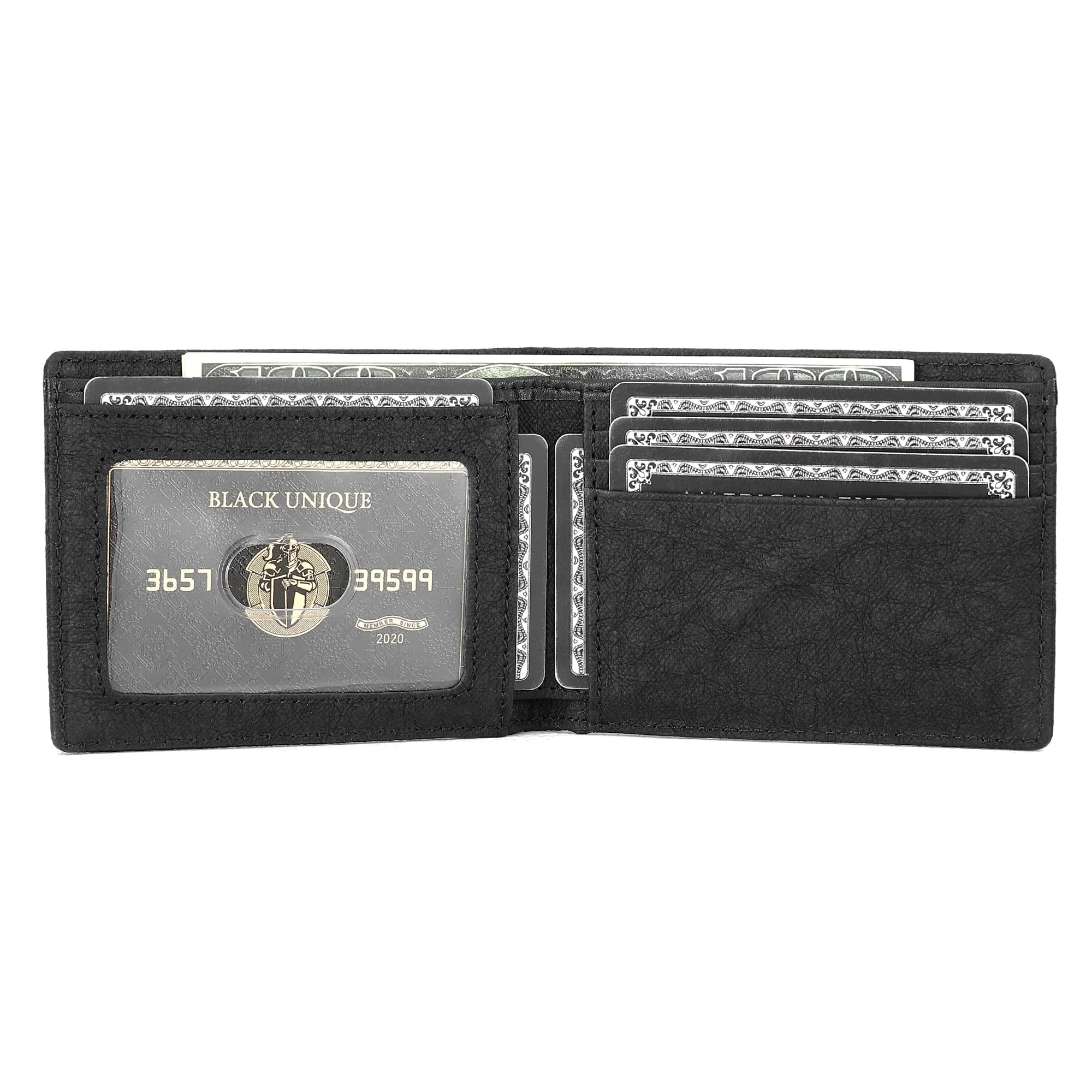 *Founder's Pick* Italian Kraft Paper Slim Sustainable Vegan Wallet w/ ID sleeve - Image 11
