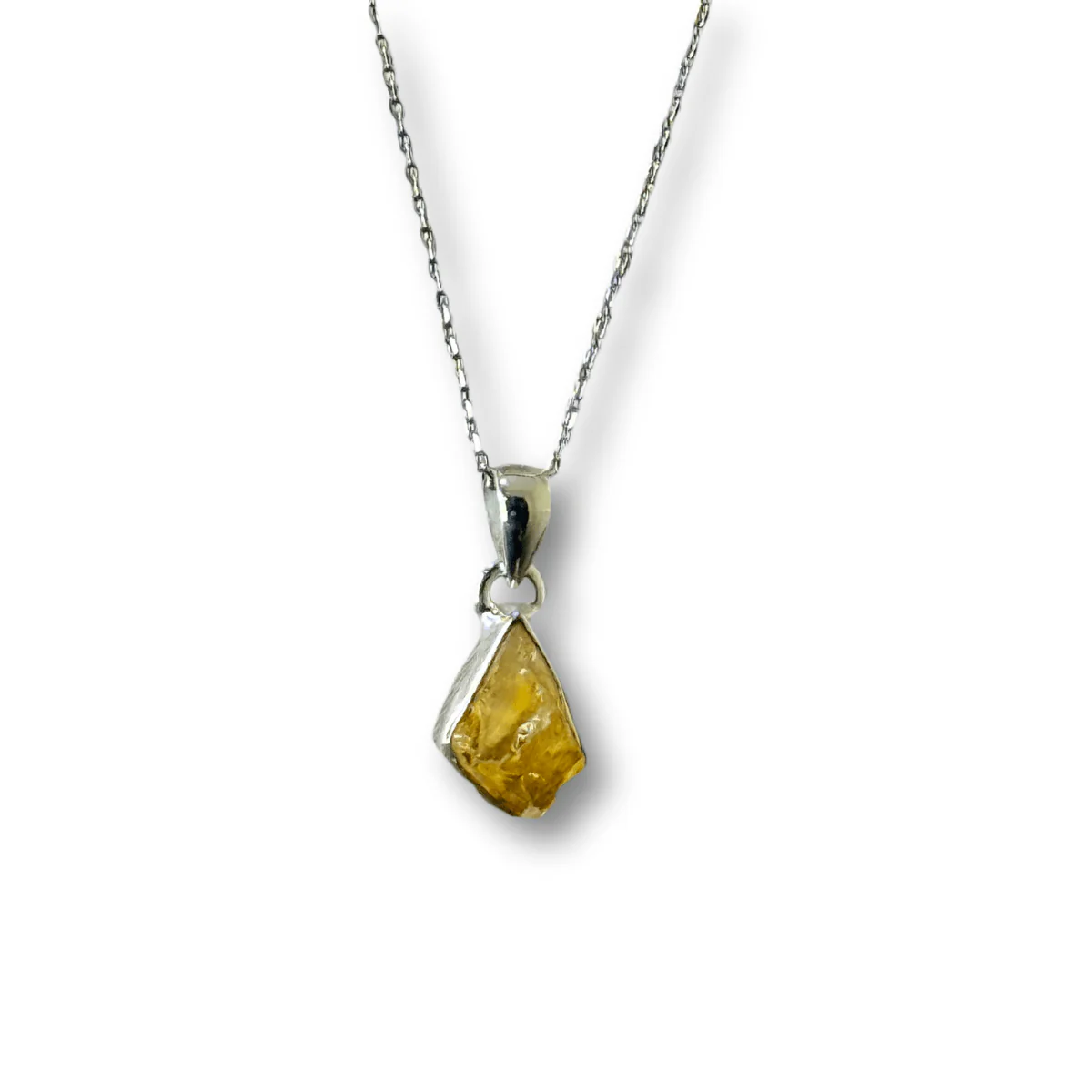 Freeform Gemstone Pendant Necklace - Image 10