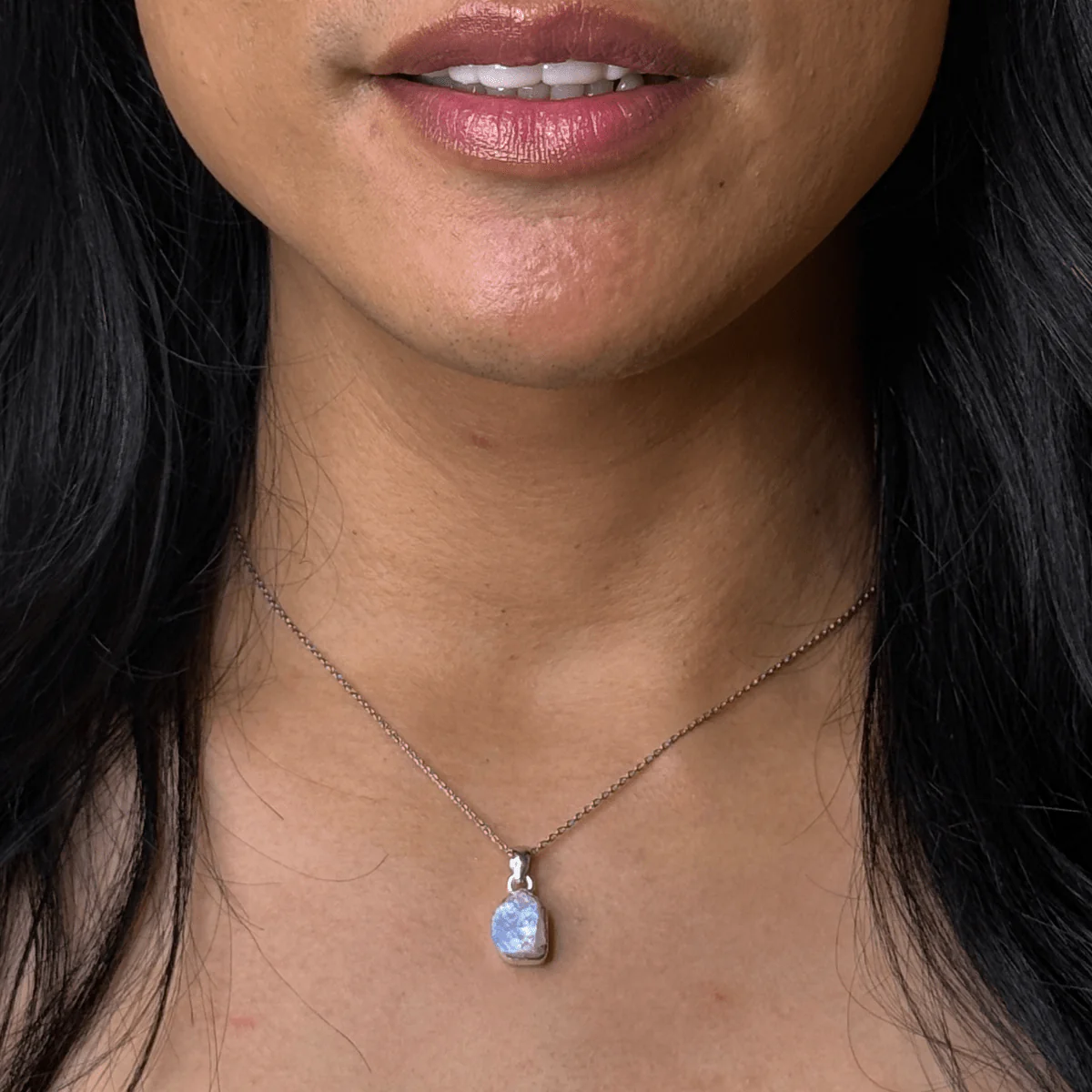 Freeform Gemstone Pendant Necklace - Image 23