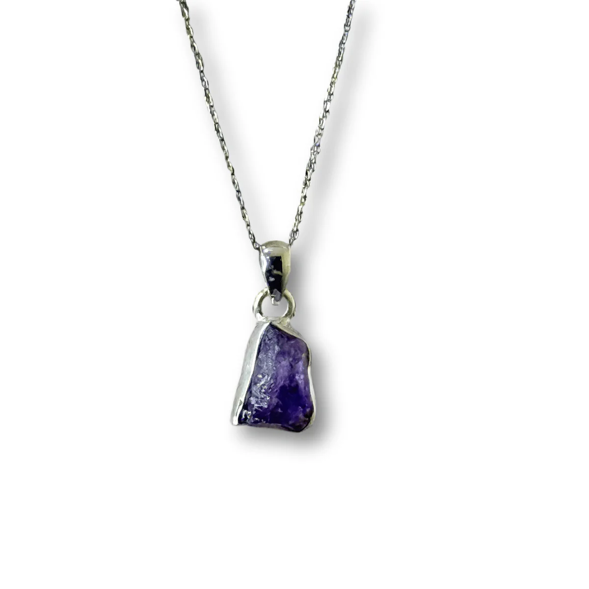 Freeform Gemstone Pendant Necklace - Image 5