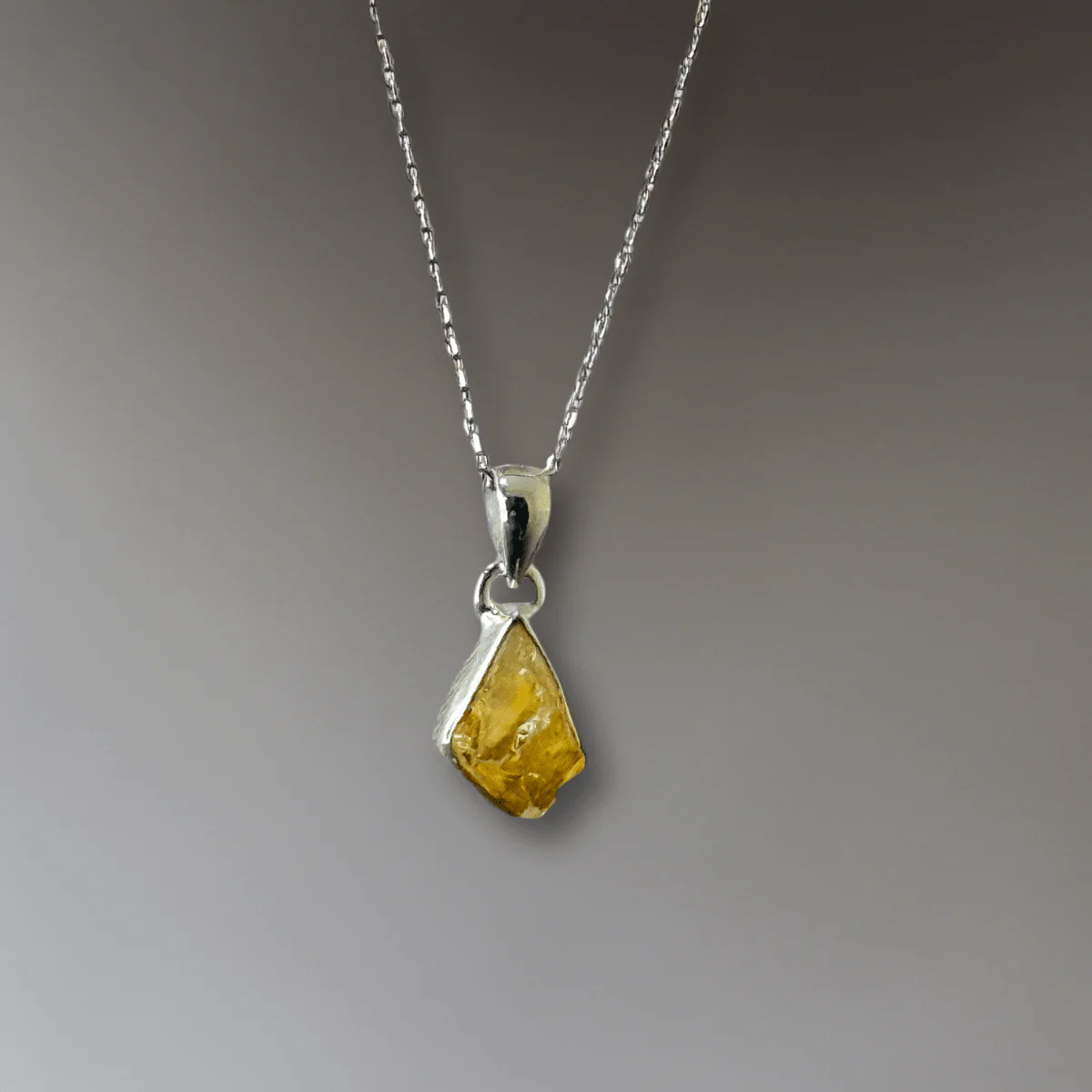 Freeform Gemstone Pendant Necklace - Image 7