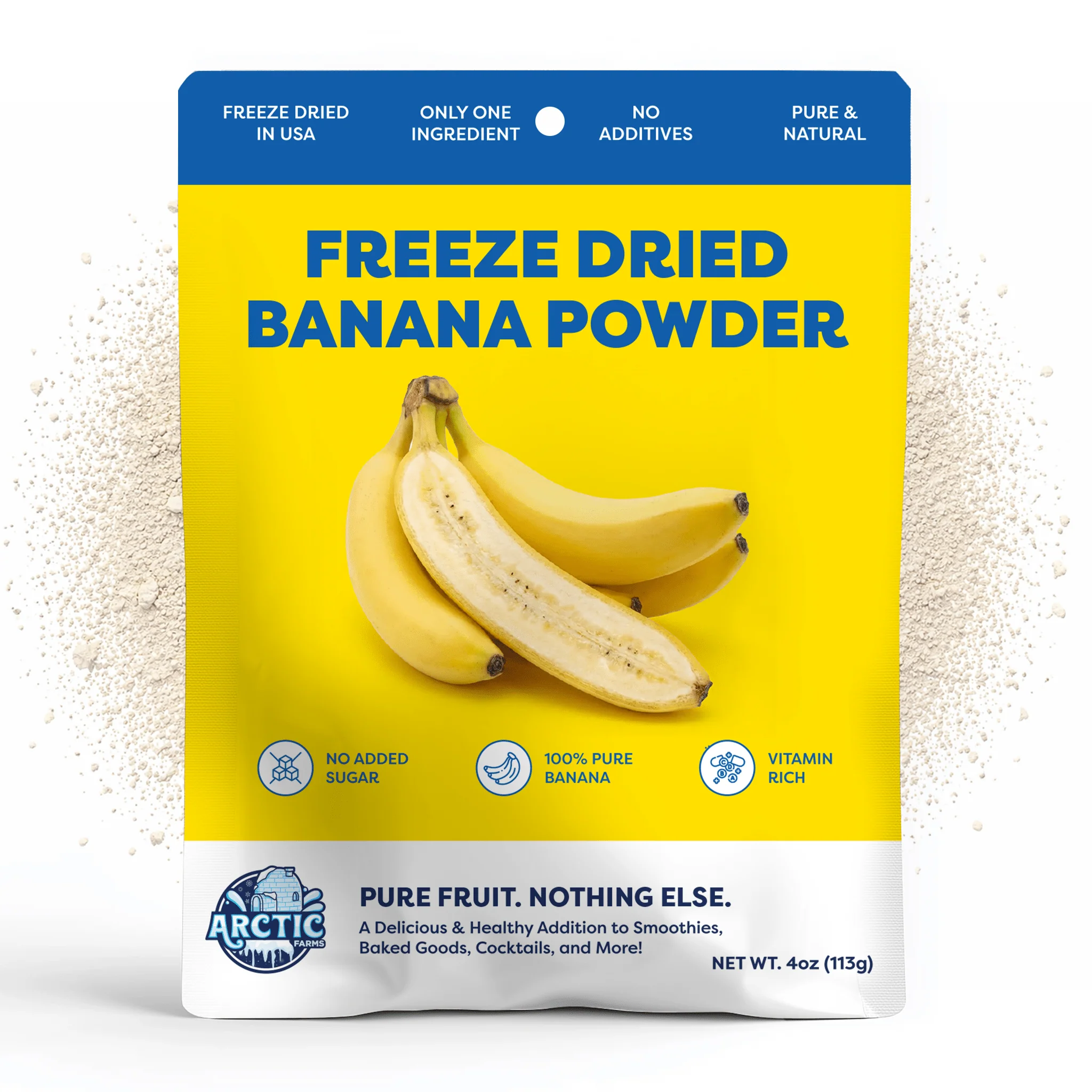 Freeze Dried Banana Powder