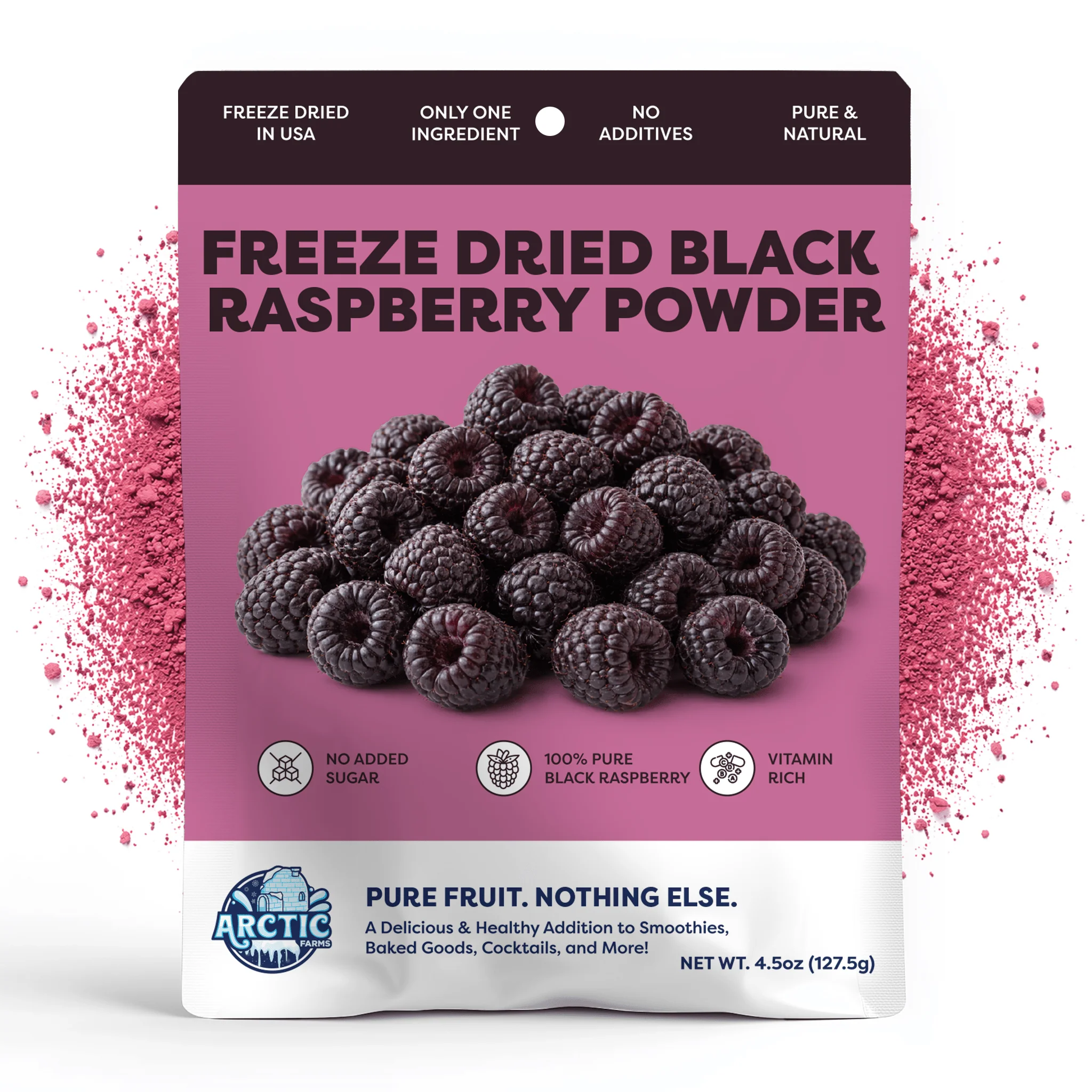 Freeze Dried Black Raspberry Powder
