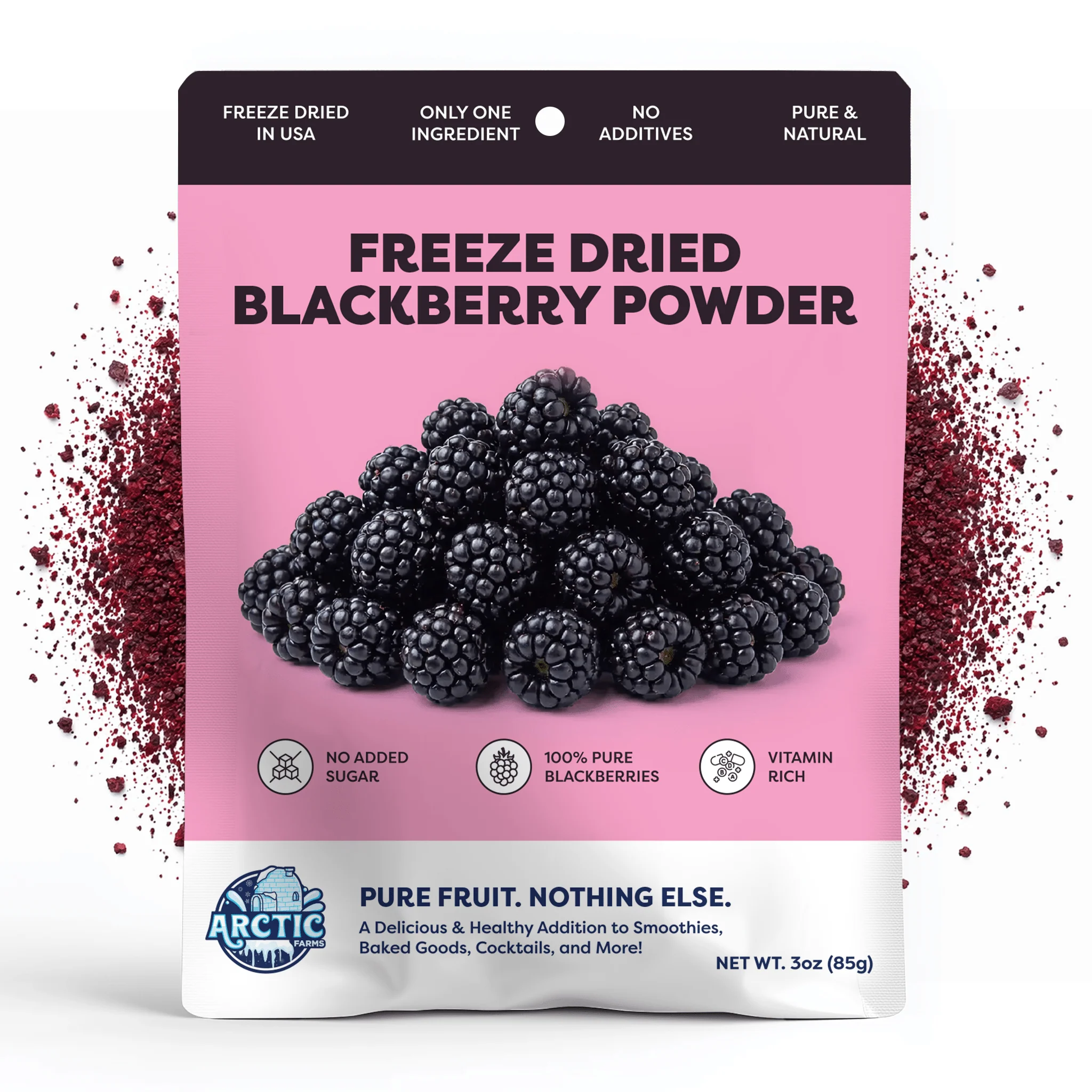 Freeze Dried Blackberry Powder