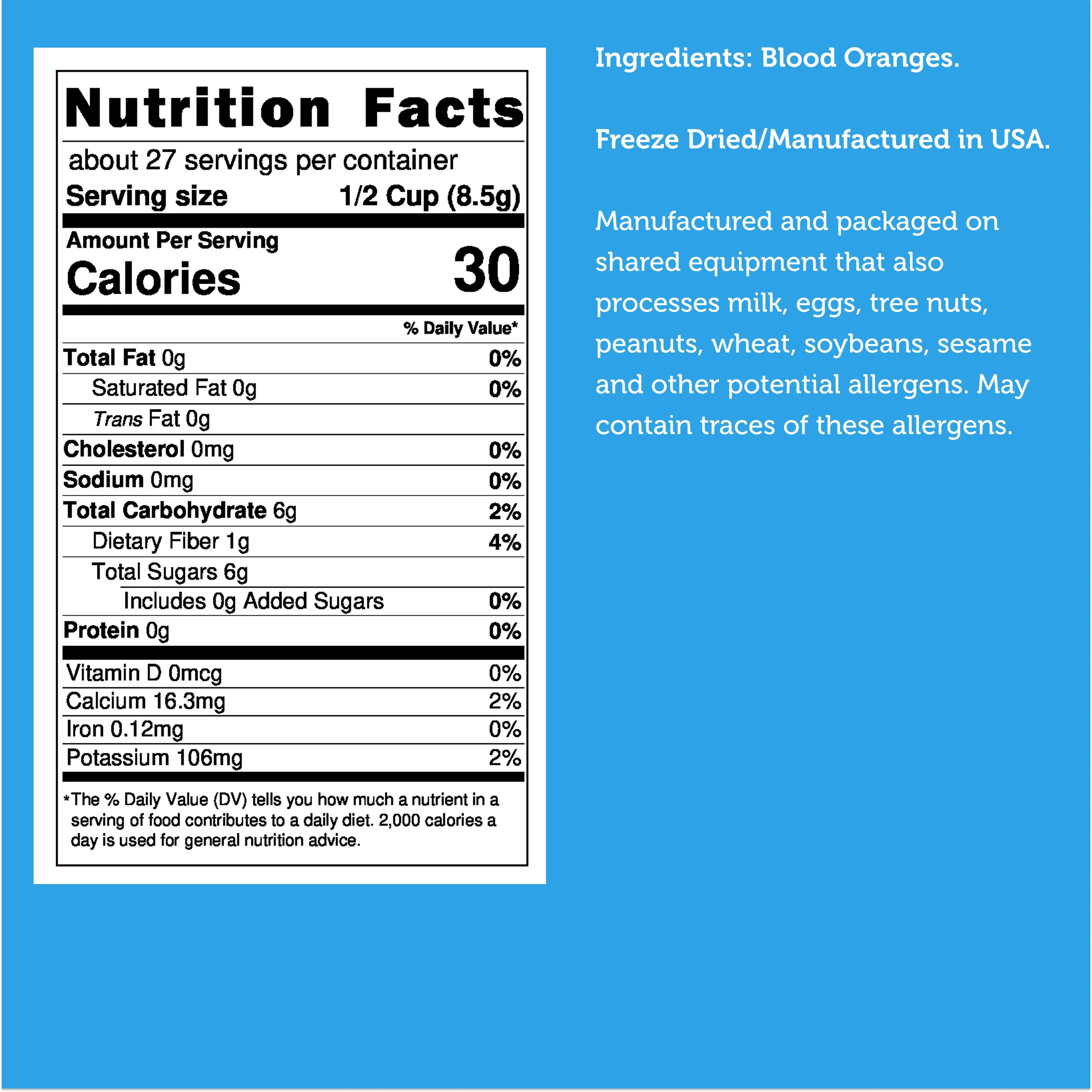 Freeze Dried Blood Orange Slices - Image 8
