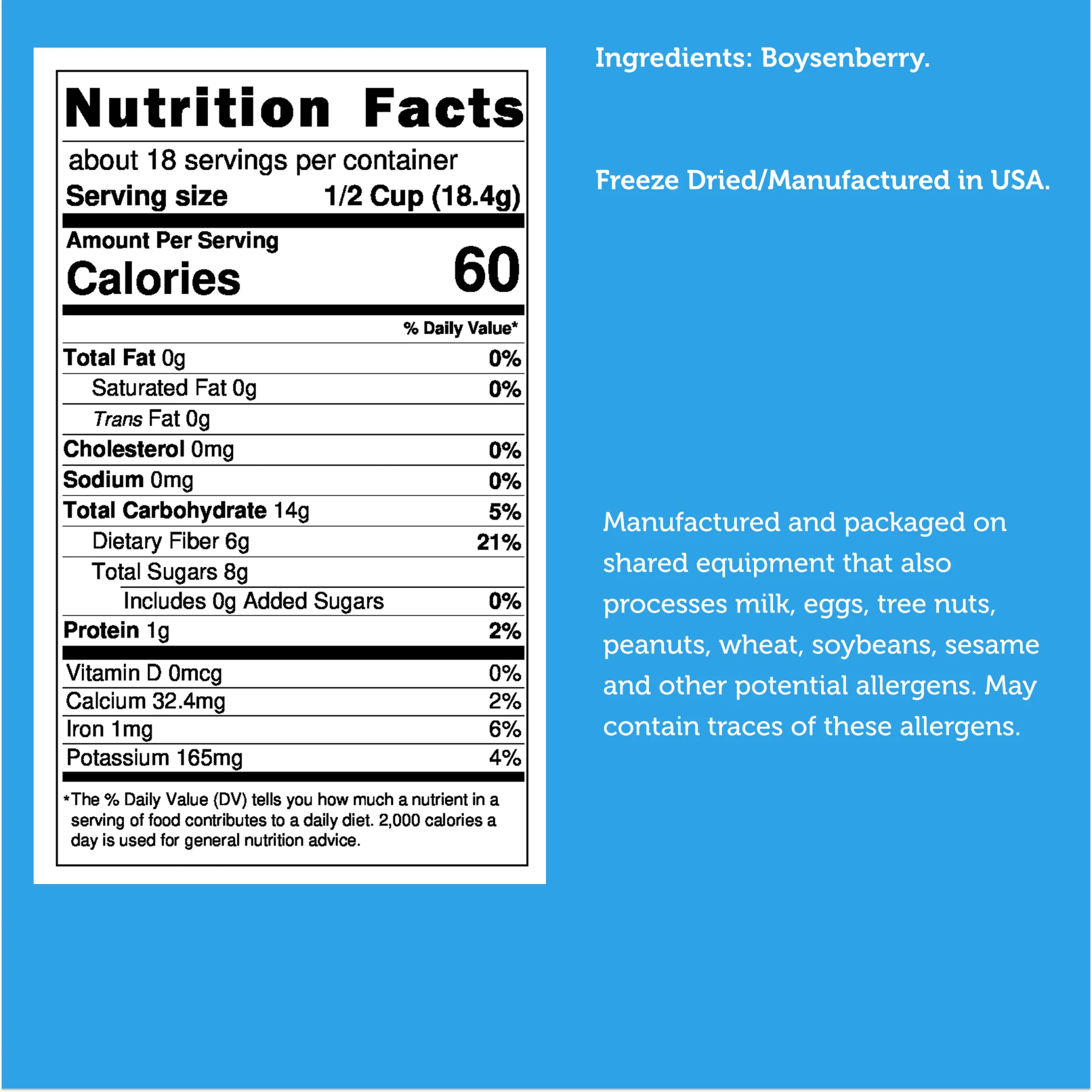 Freeze Dried Boysenberry Powder - Image 3