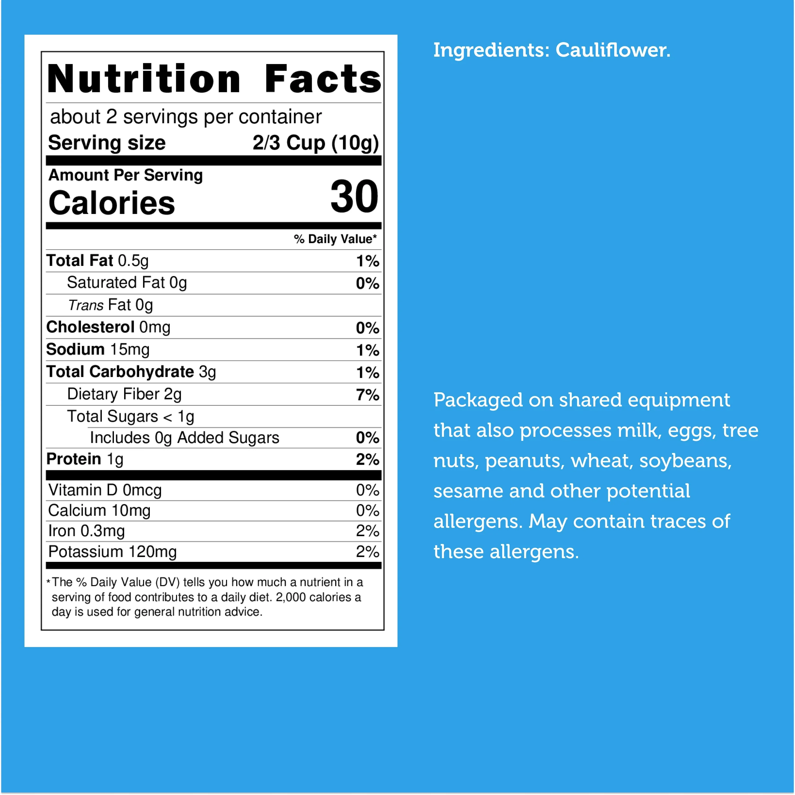 Freeze Dried Cauliflower - Image 6