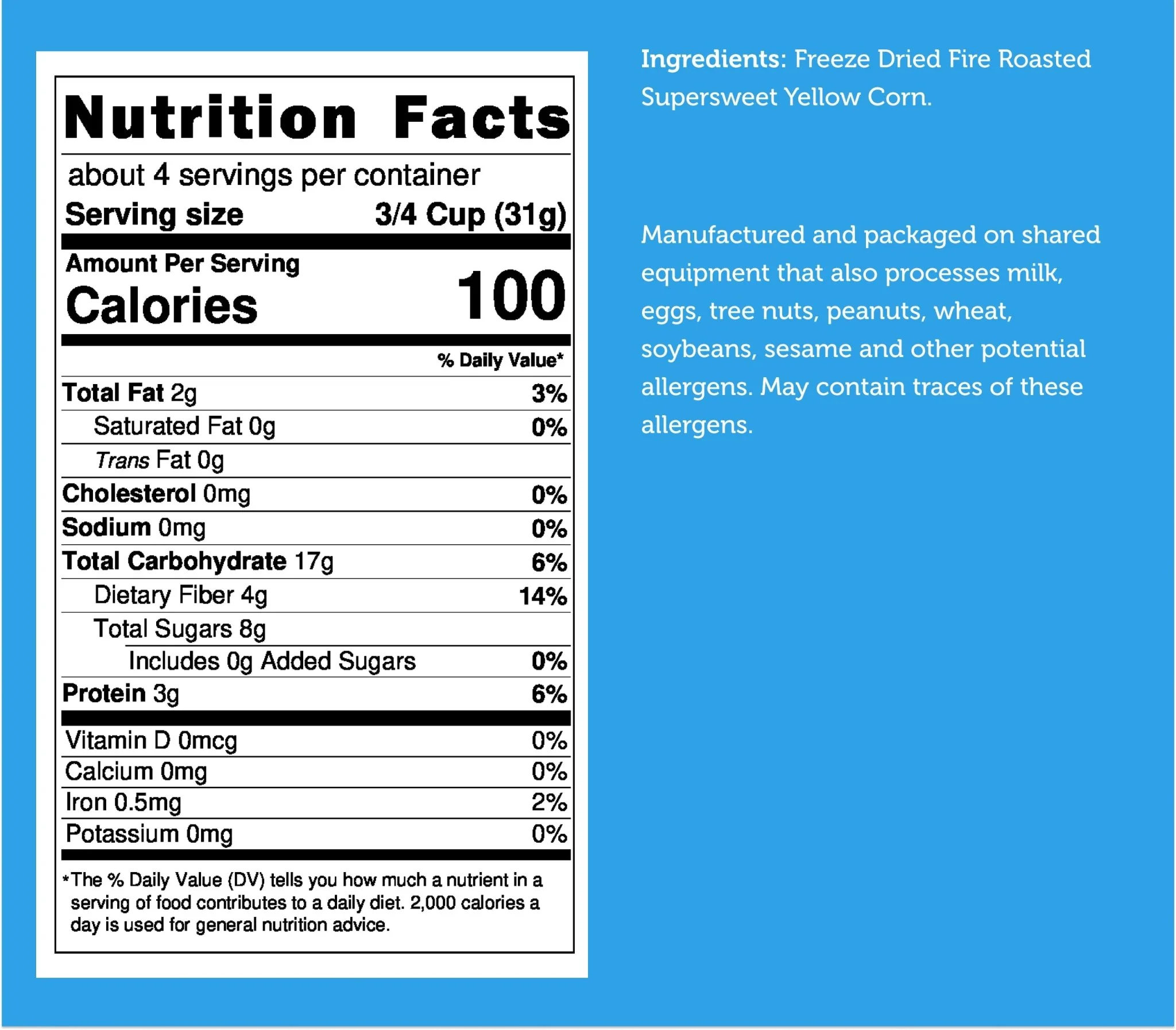 Freeze Dried Corn - Fire Roasted - Image 15