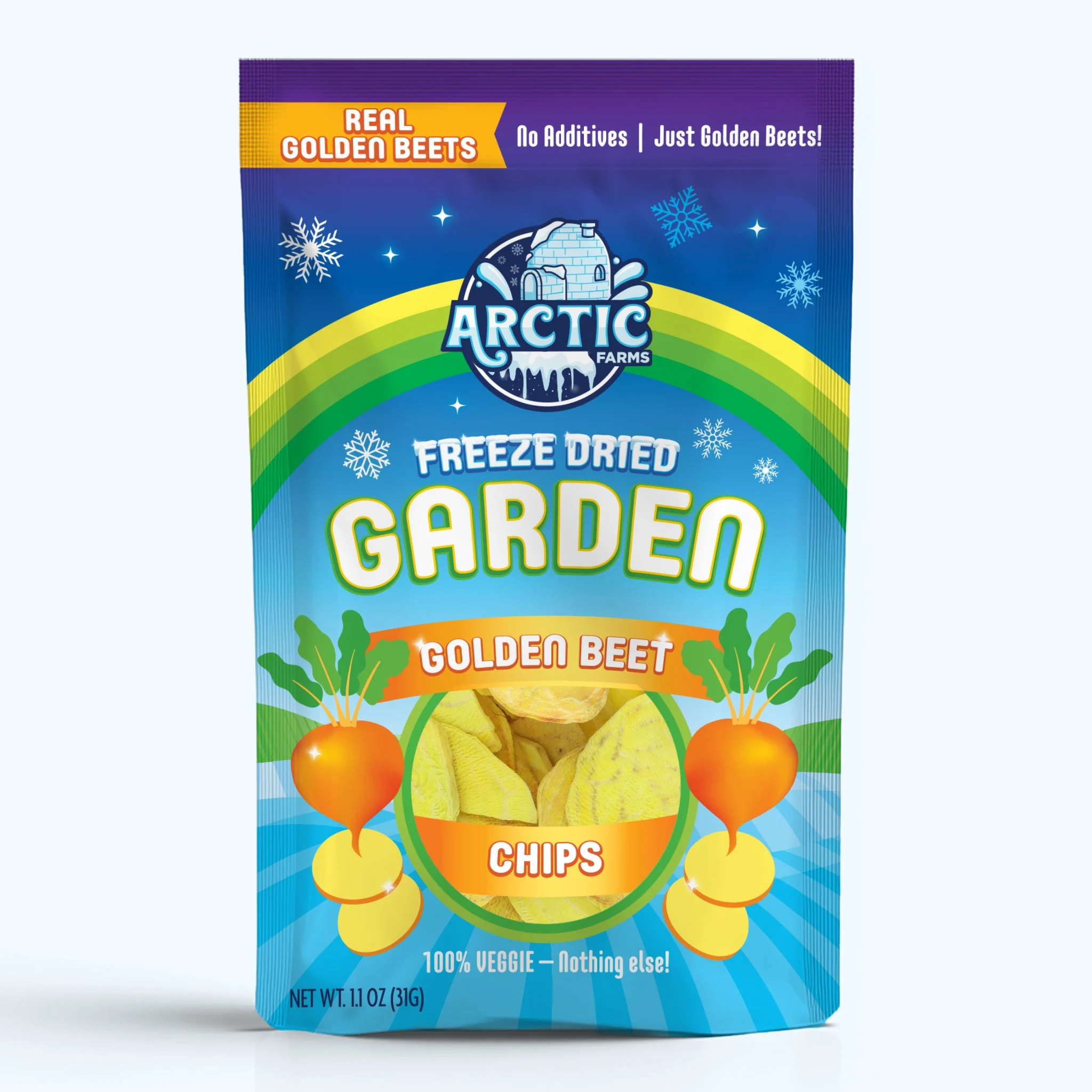 Freeze Dried Golden Beet Chips - Image 3