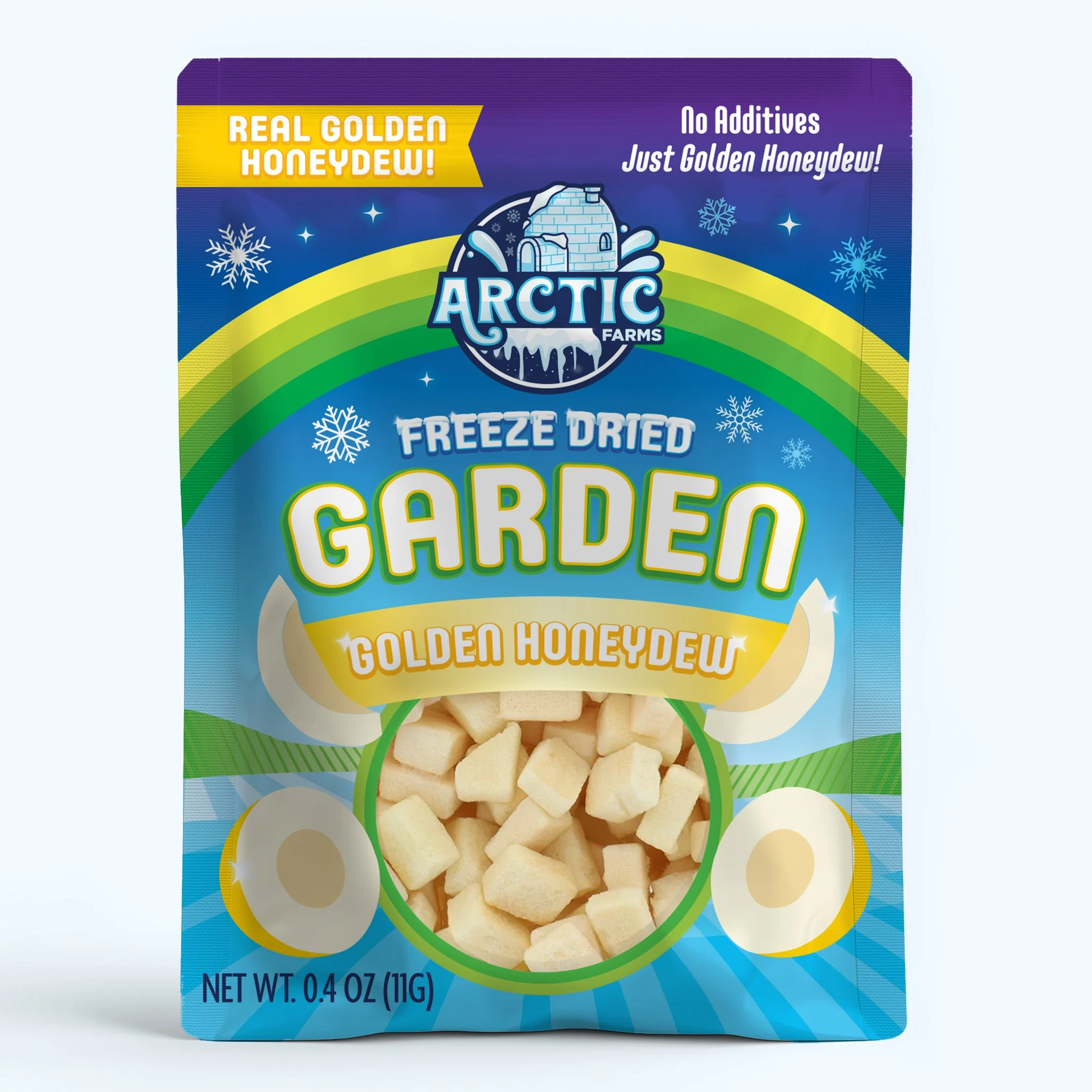 Freeze Dried Golden Honeydew Melon - Image 2