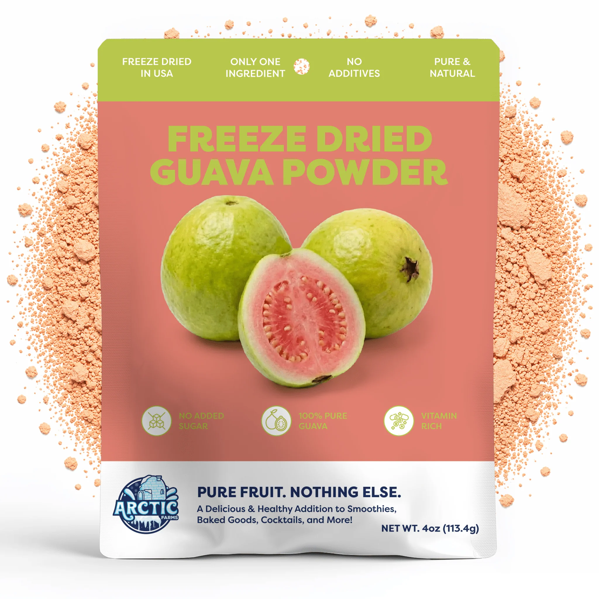 Freeze Dried Guava Powder